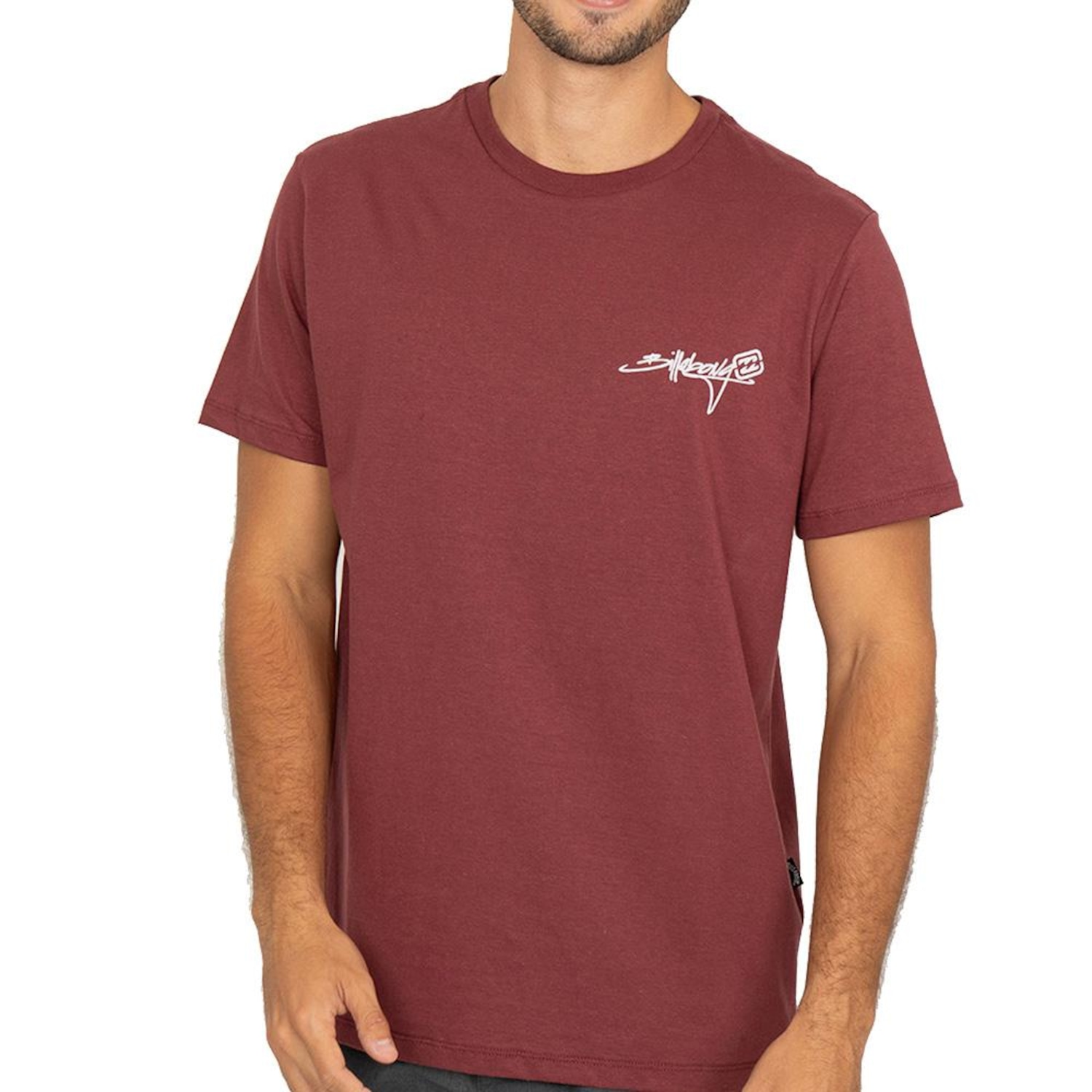 Camiseta Billabong Bracket Script - Masculina - Foto 1