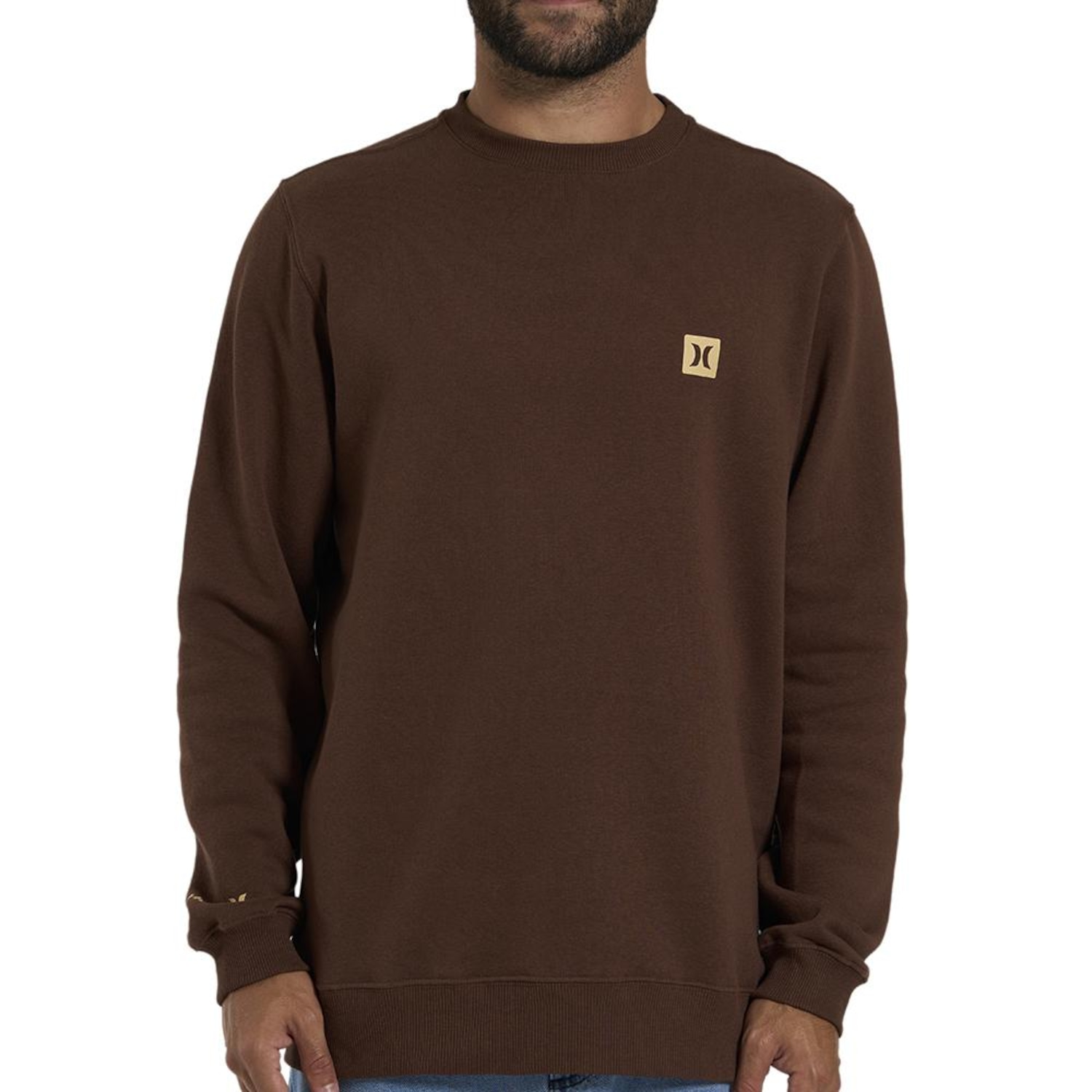 Blusão de Moletom Hurley Careca Mini Icon II - Masculino - Foto 1