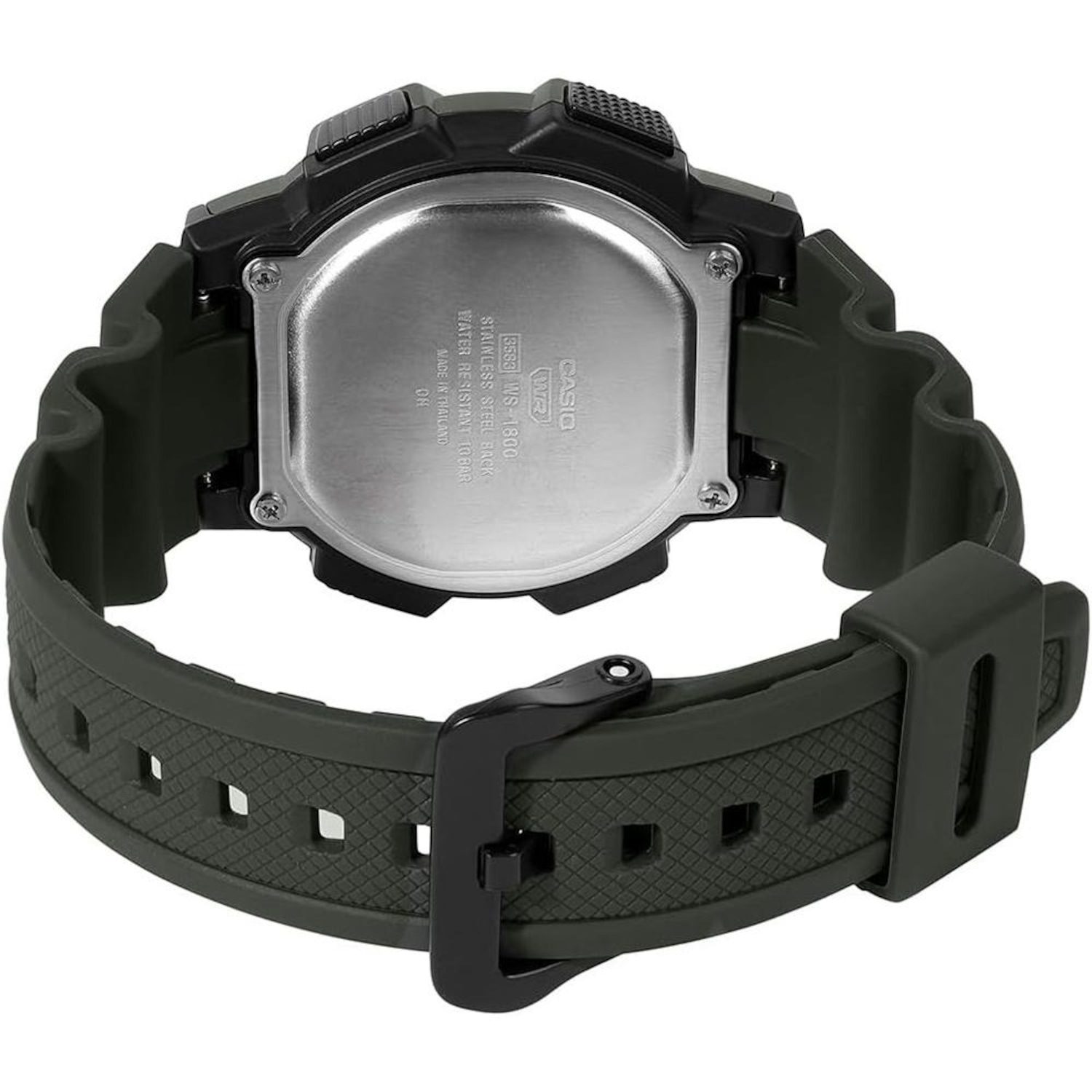 Relógio Casio WS-1800-3AVDF-SC - Unissex - Foto 3