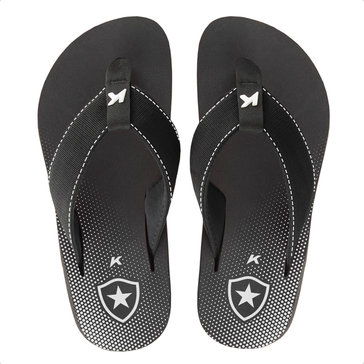 Chinelo Masculino Kenner Kivah Botafogo Alvinegra - Foto 1