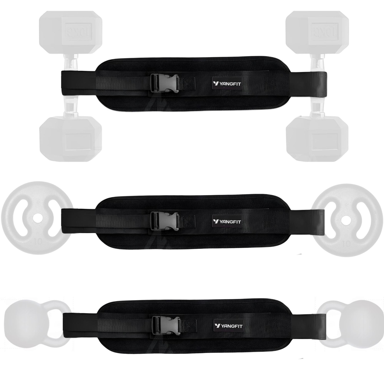 Faixa de Elevação Pélvica Premium Yangfit - Foto 3