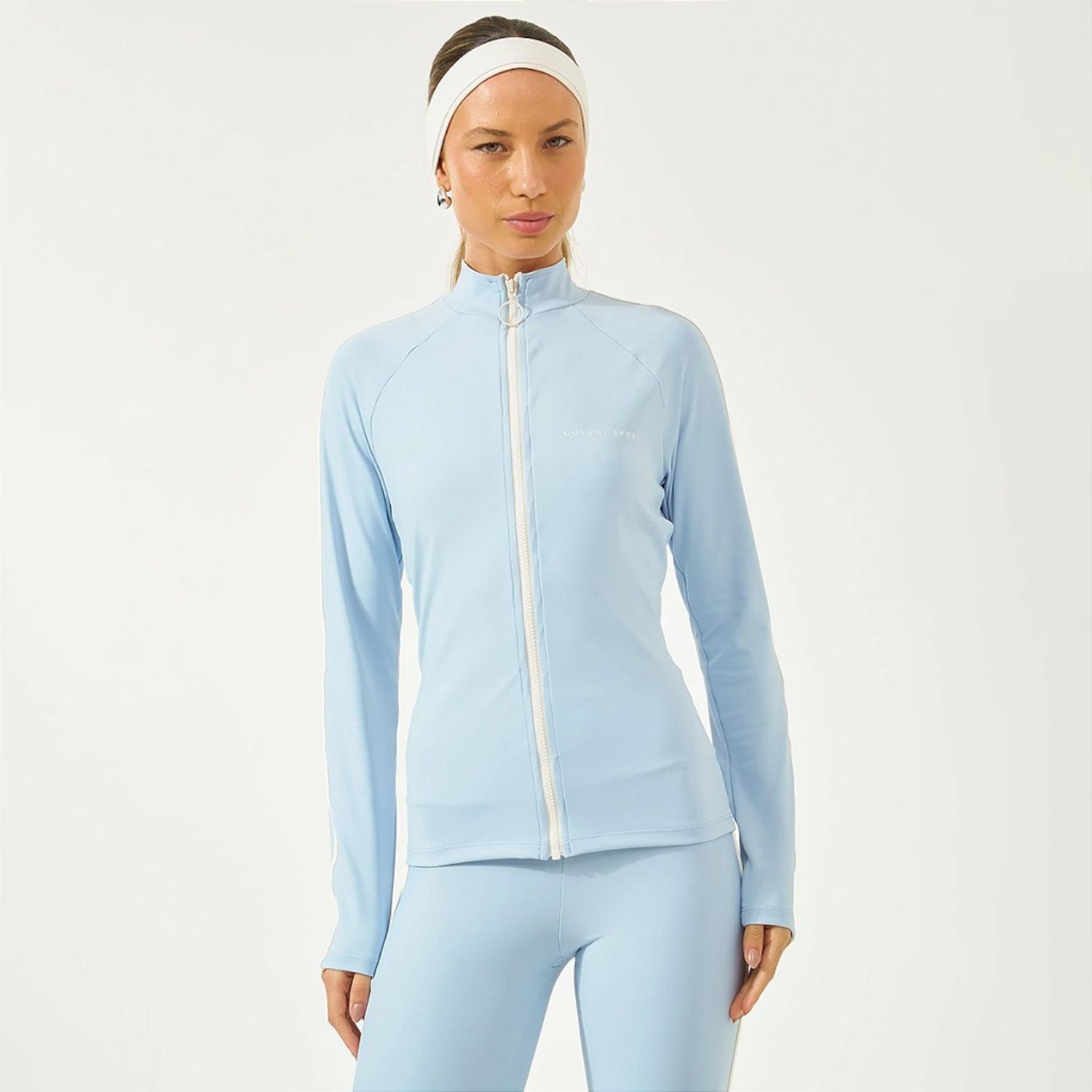 Jaqueta Feminina Colcci Slim Gola Alta OU26 Clarochina - Foto 1