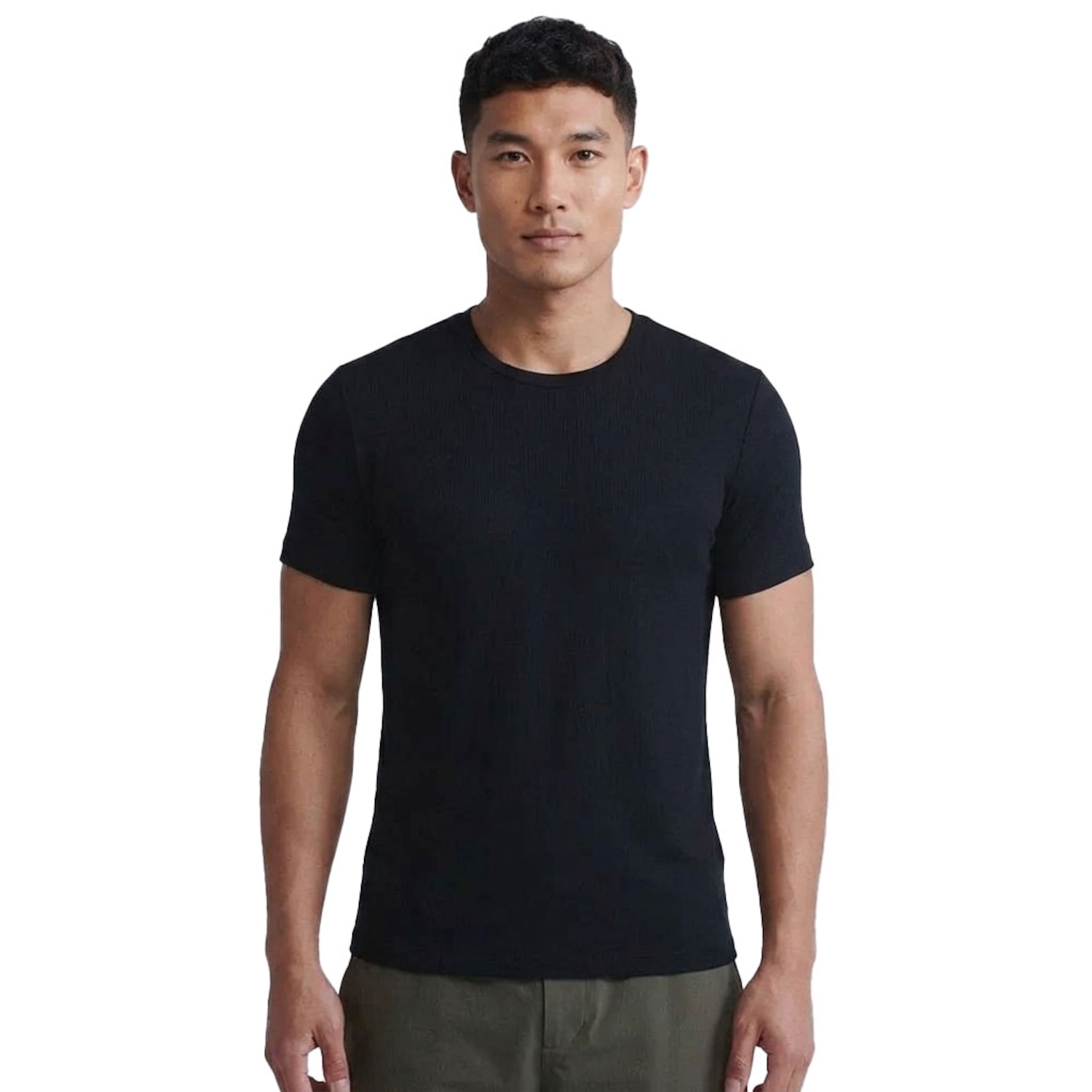 Camisa Básica Tech Lisa Anti Odor Manga Curta MVB Modas Masculina - Foto 1