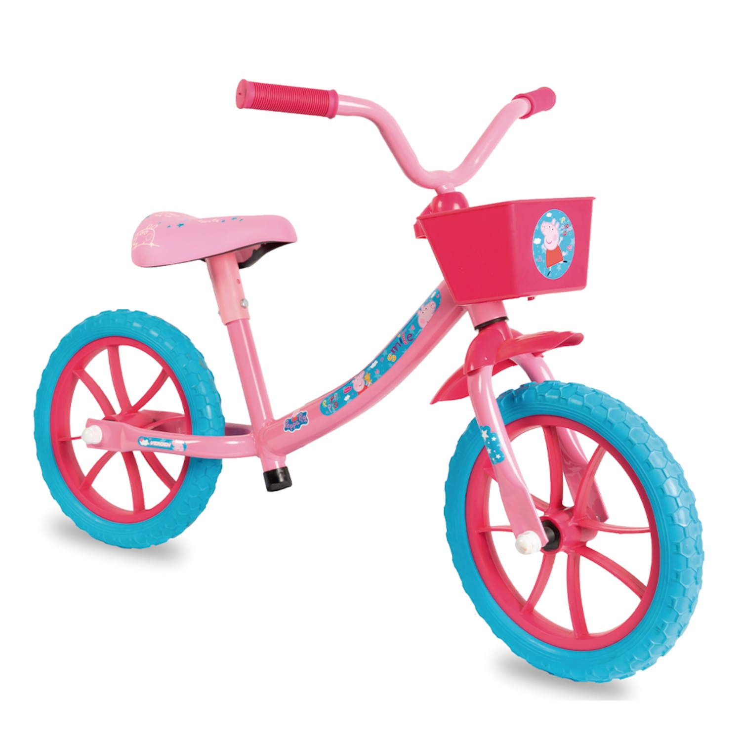Bicicleta de Equilíbrio Menina Balance Peppa Verden Bikes - Infantil - Foto 1
