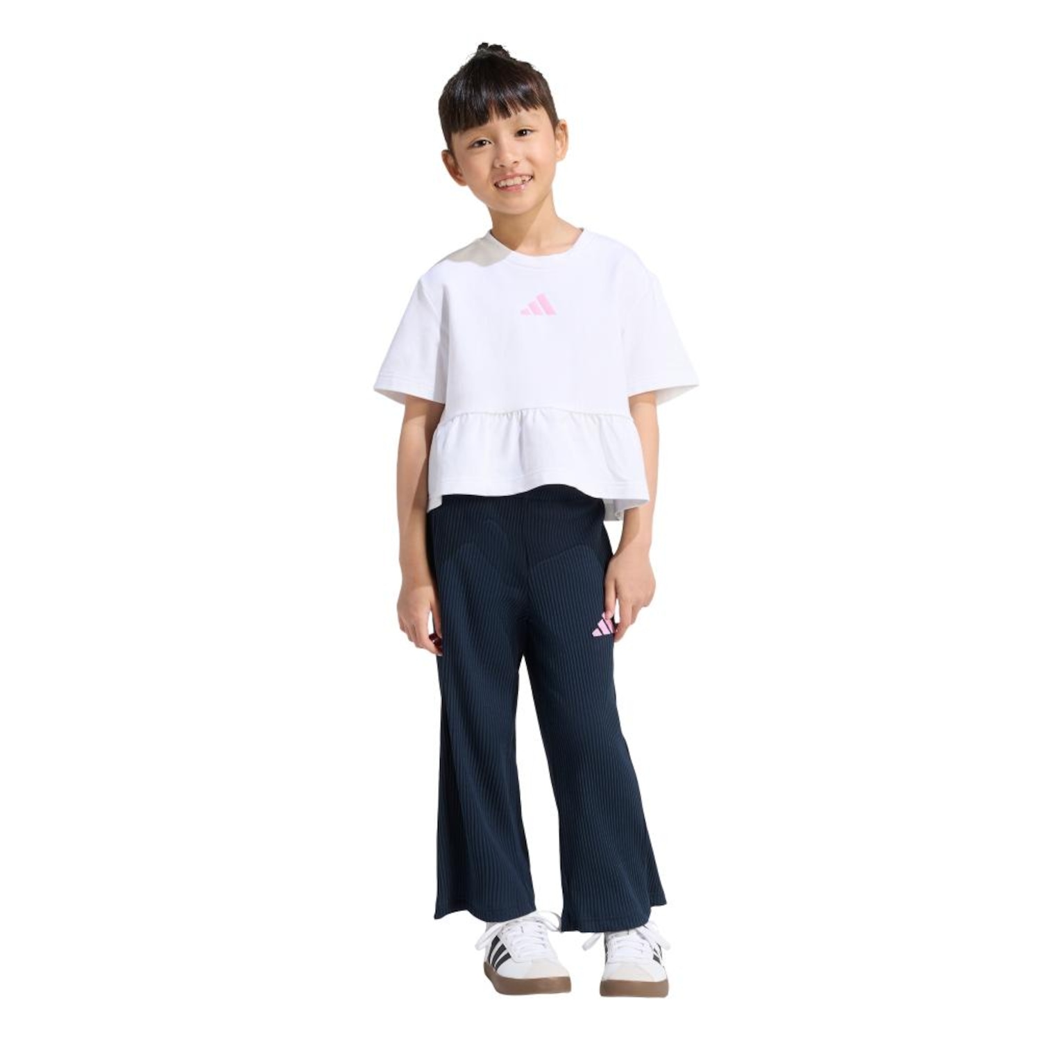 Conjunto de Moletom adidas Babados Seasonals - Infantil - Foto 1