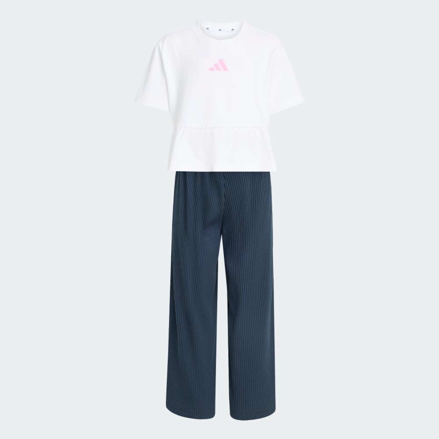 Conjunto de Moletom adidas Babados Seasonals - Infantil - Foto 2