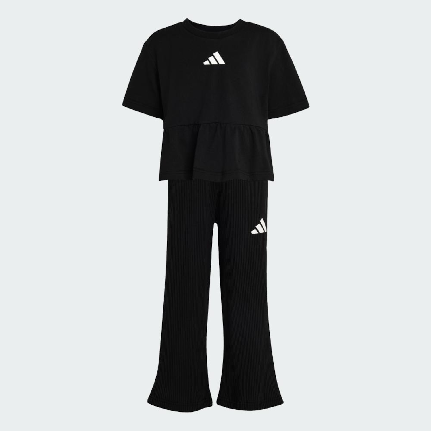 Conjunto de Moletom adidas Babados Seasonals - Infantil - Foto 2