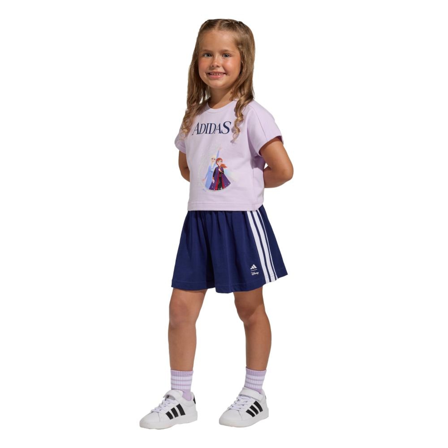 Conjunto Camiseta adidas Disney - Infantil - Foto 1