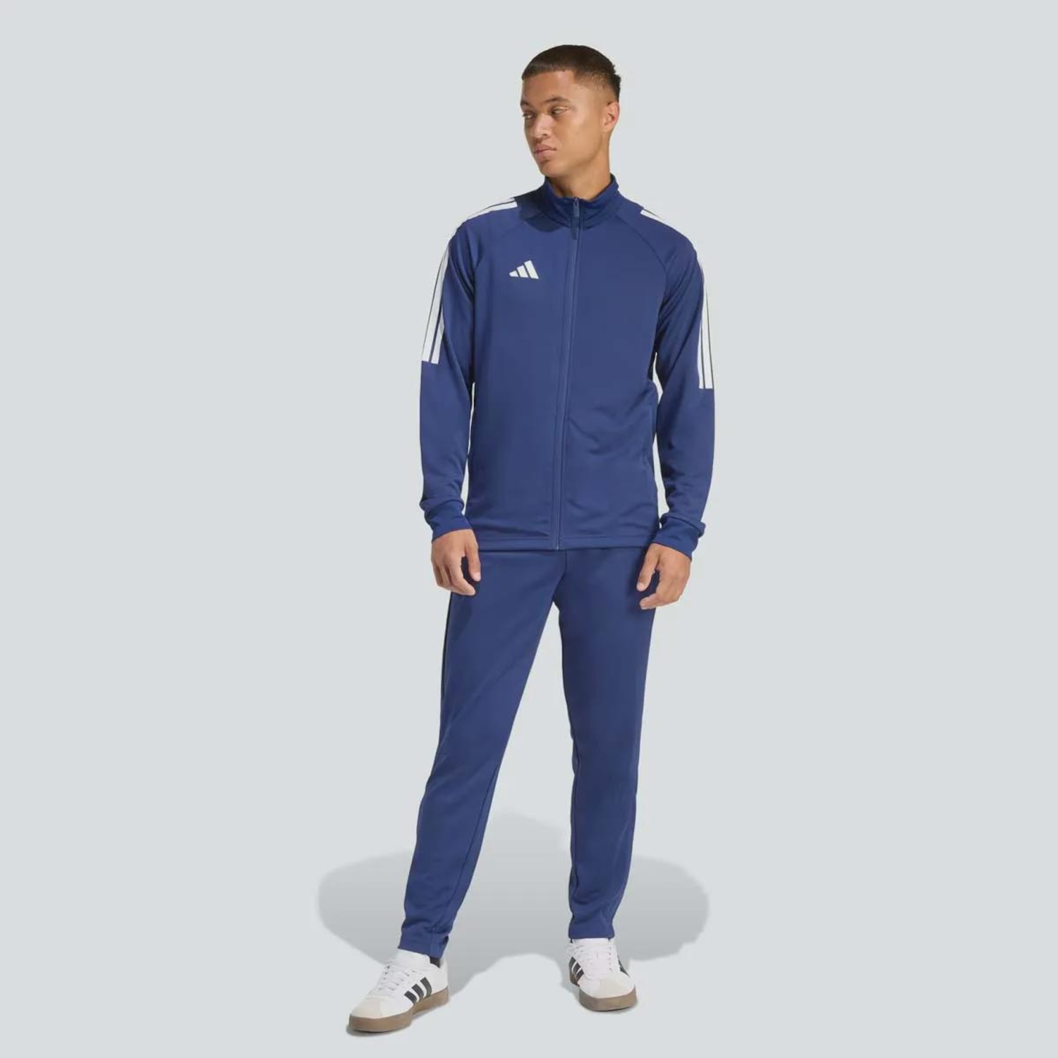 Agasalho Masculino Sereno TS adidas - Foto 1