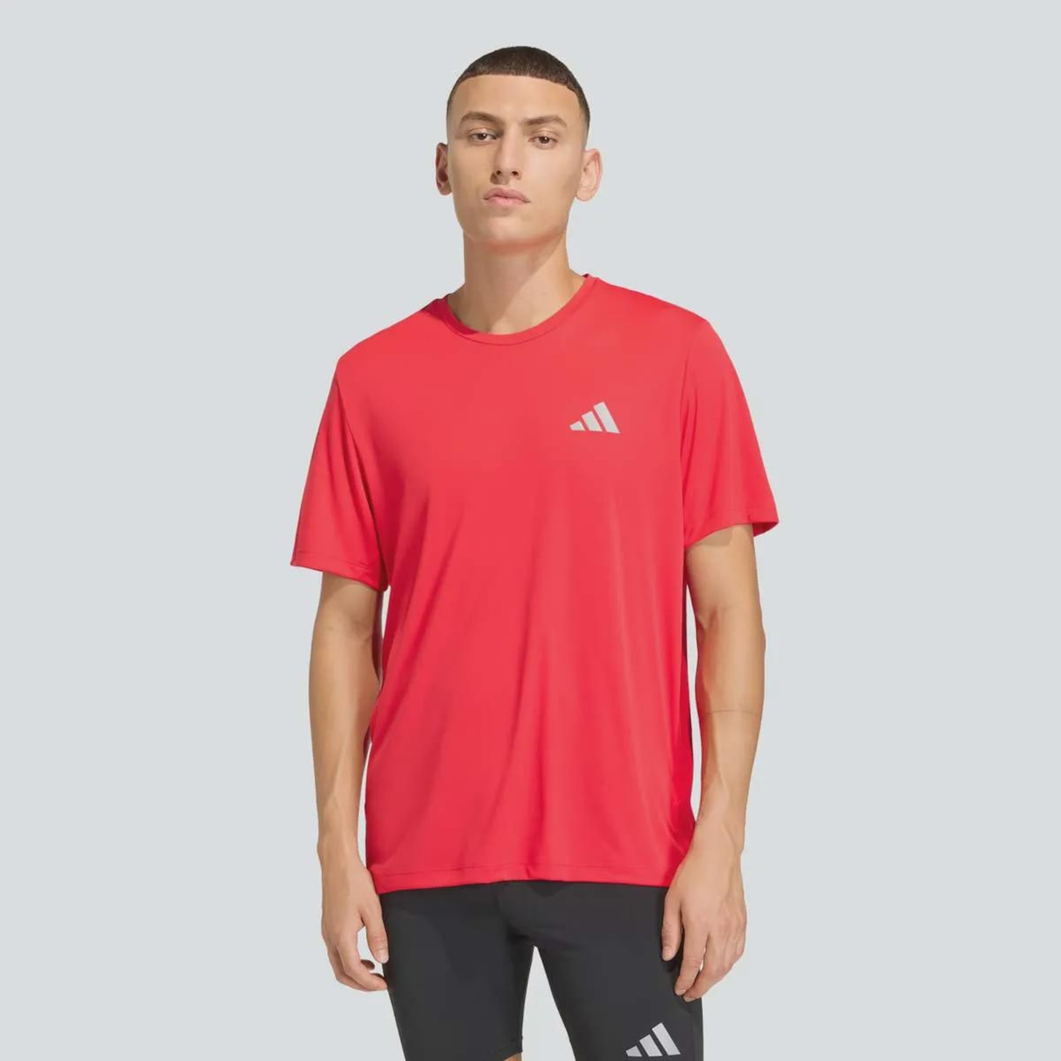 Camiseta Maculina Run Ess Tee adidas - Foto 1