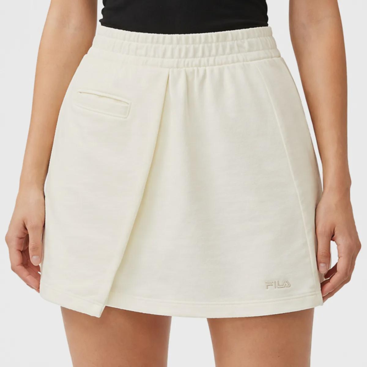 Saia Feminina Wrap Letter Fila - Foto 1
