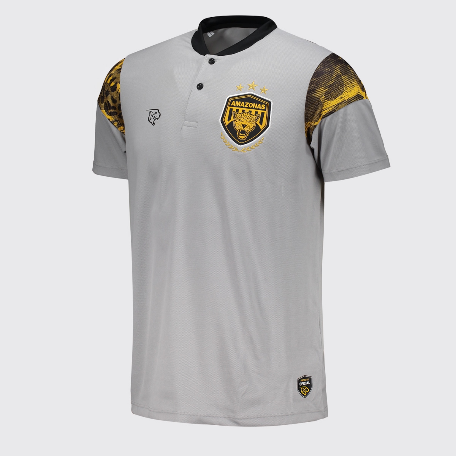 Camisa Onça Amazonas Jogo Comissão 2025 FutFanatics Masculina - Foto 2