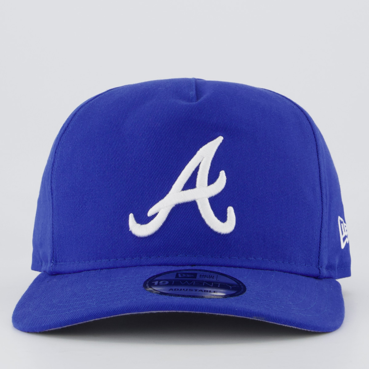Boné Aba Curva New Era MLB Atlanta Braves Washed Cobalt 1920 - Foto 2
