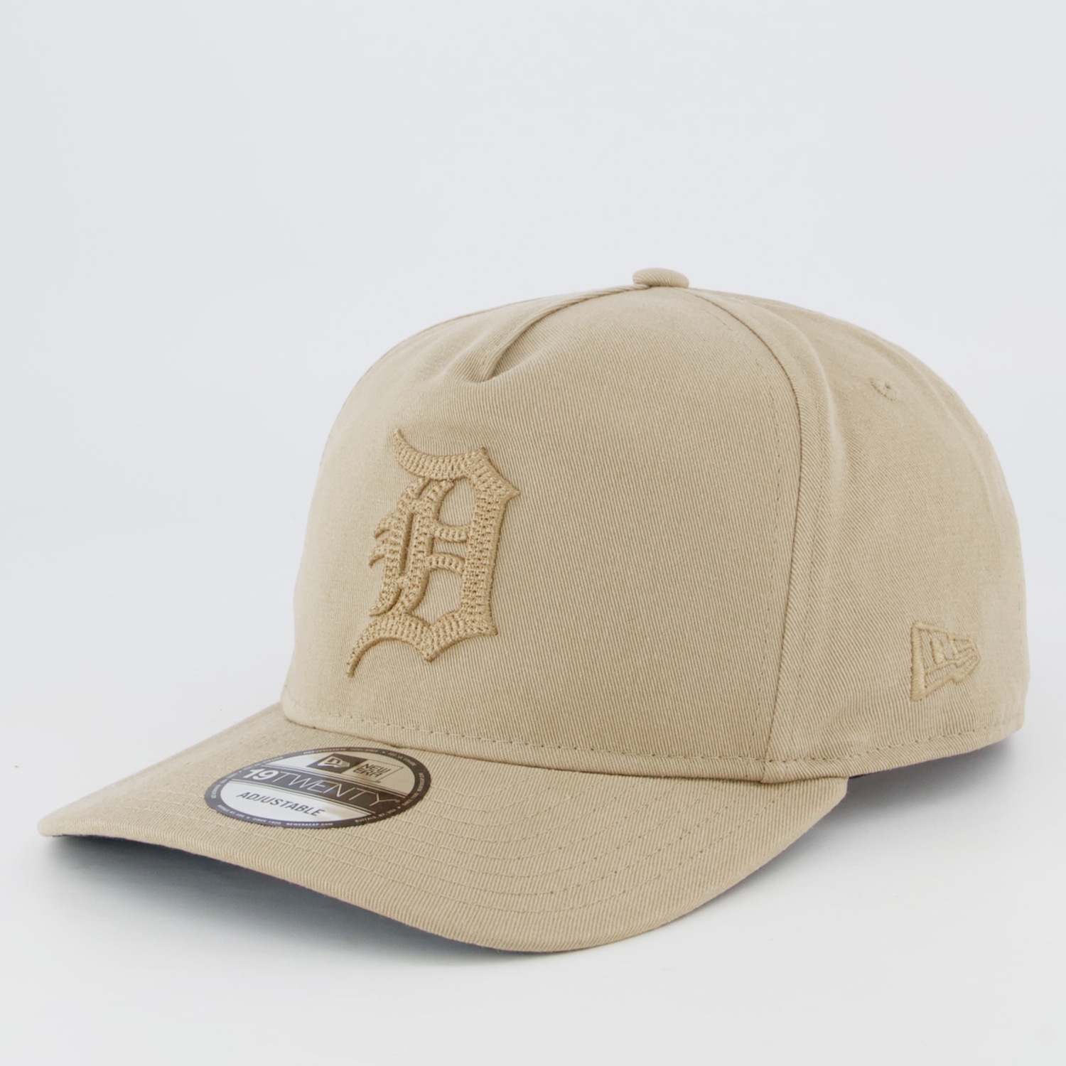 Boné Aba Curva New Era MLB Detroit Tigers Washed 1920 - Foto 1