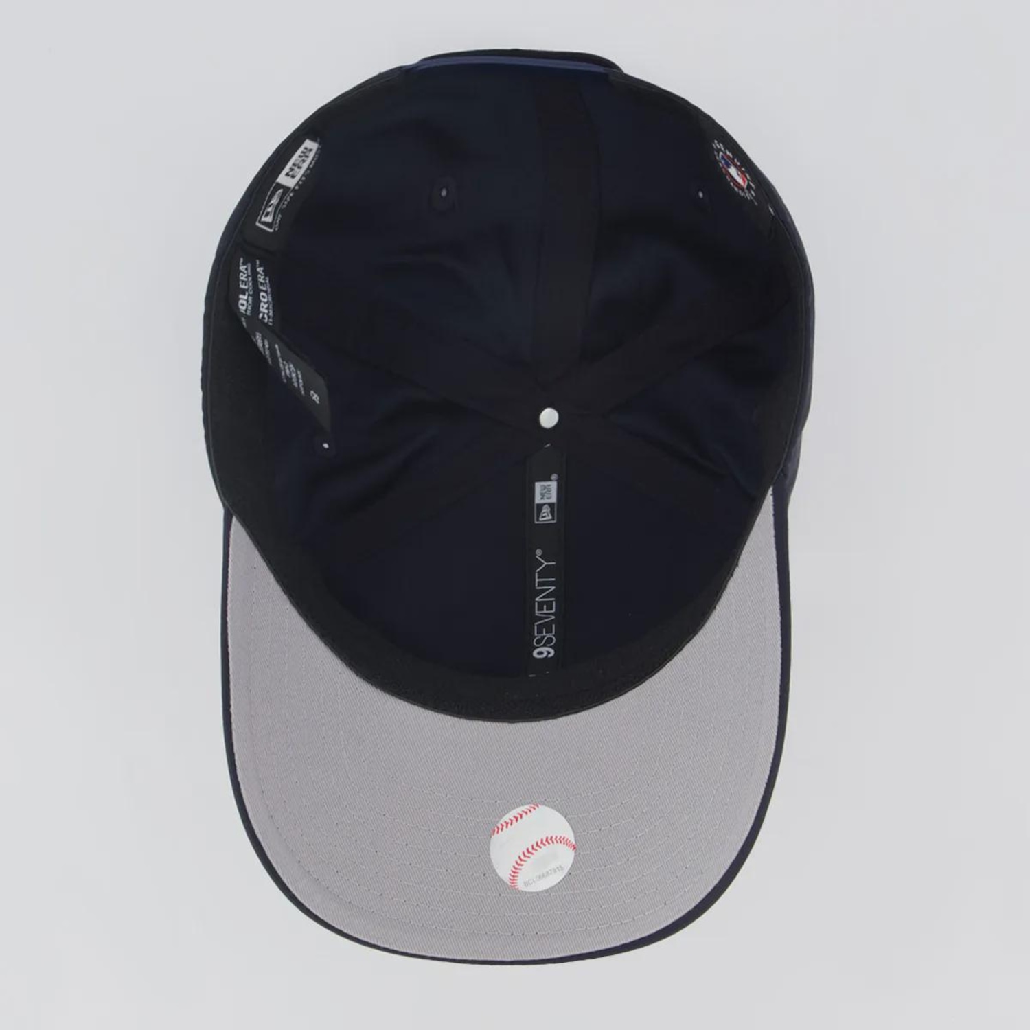 Boné Aba Curva New Era MLB New York Yankees Flawless 970SS Unissex - Foto 4