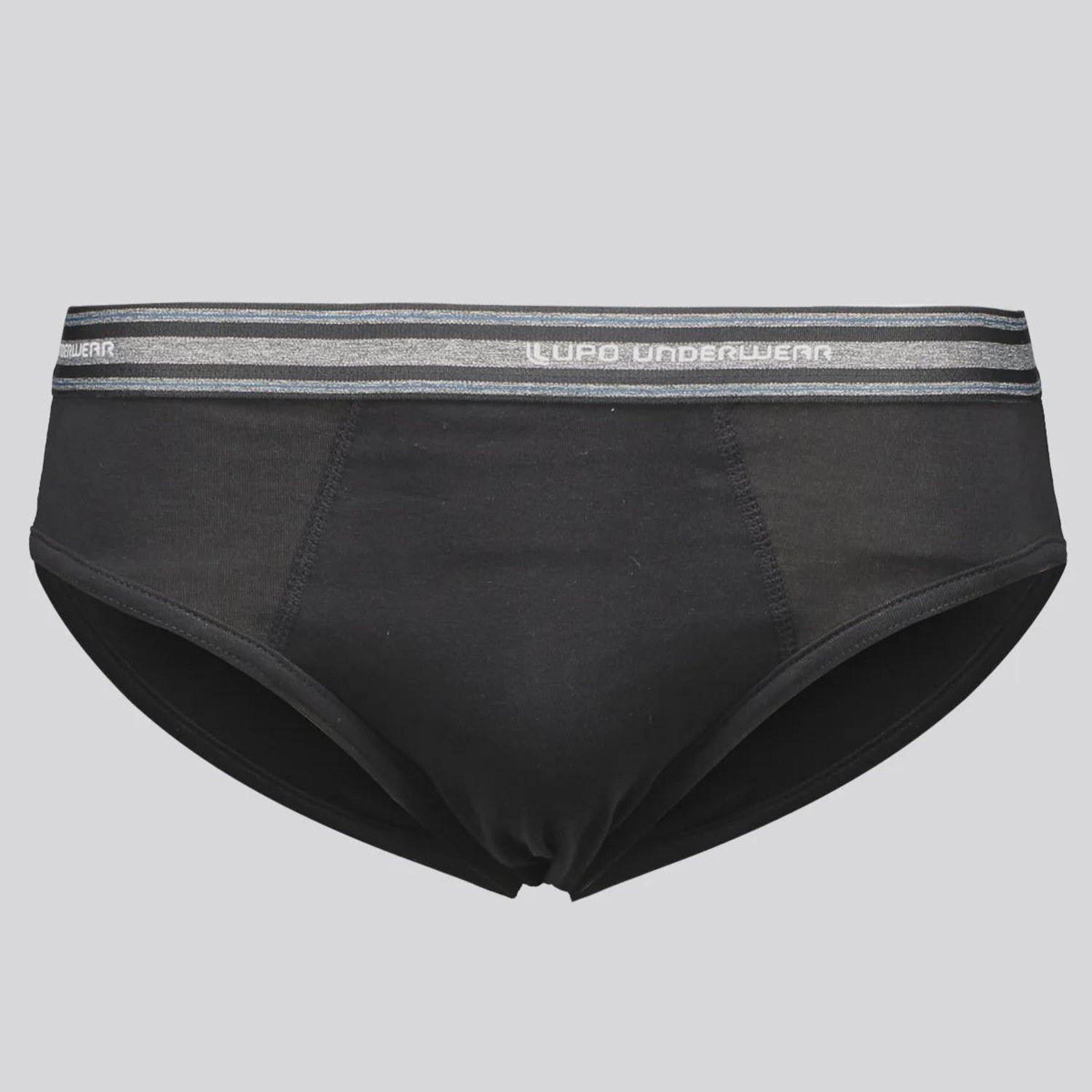 Kit 2 Cuecas Slip Lupo Algodão Com Elastano Adulta - Foto 3