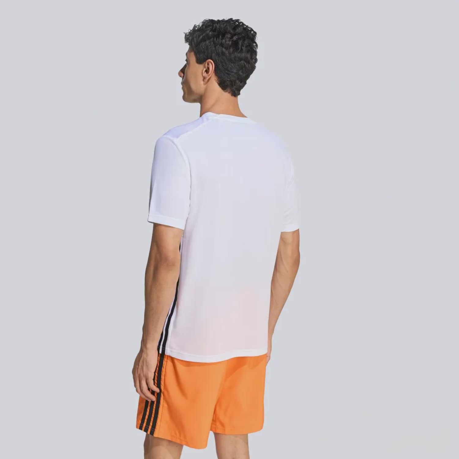 Camiseta Masculina WE Base 3 Stripes adidas - Foto 2