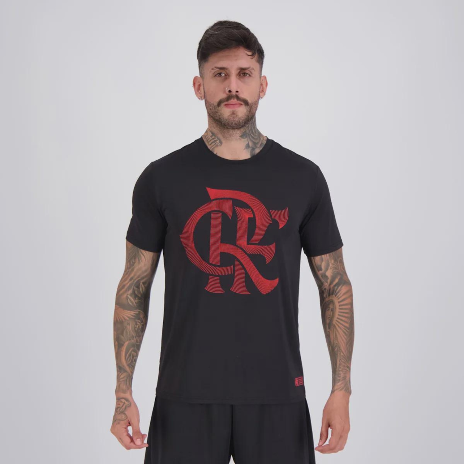 Camisa do Flamengo Escudo FutFanatics Masculina - Foto 1