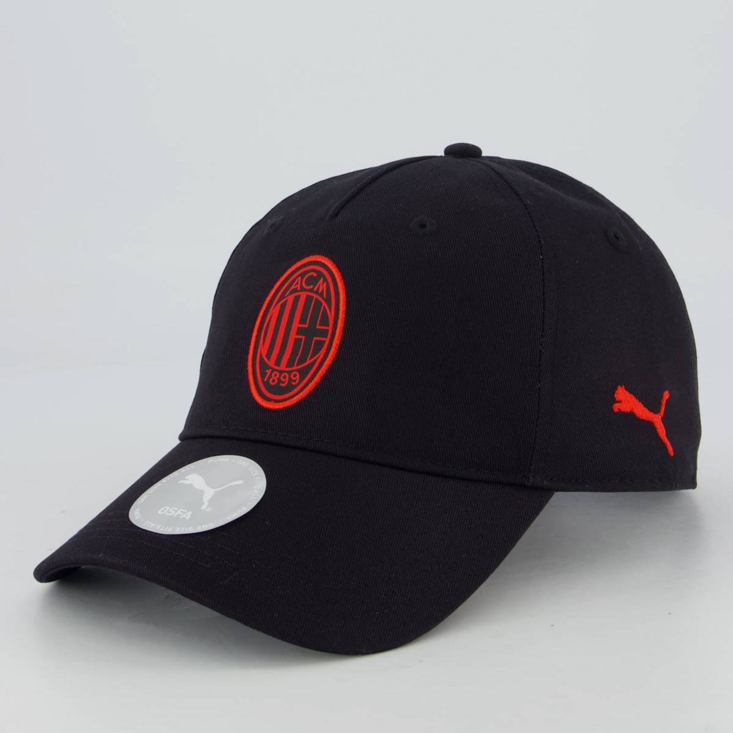 Boné Aba Curva Puma AC Milan Unissex - Foto 1