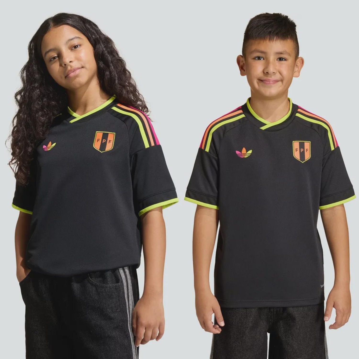 Camisa do Peru II 2026 adidas - Infantil - Foto 1