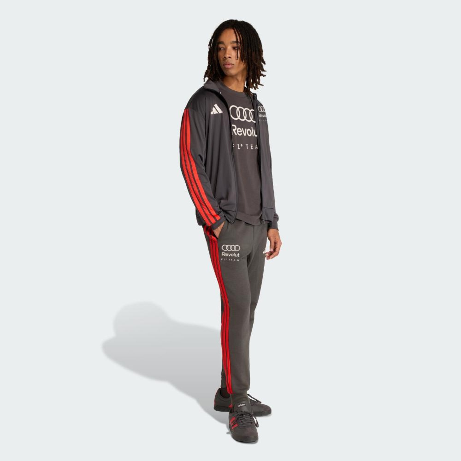 Calça adidas Audi Revolut F1 Team DNA - Masculina - Foto 4