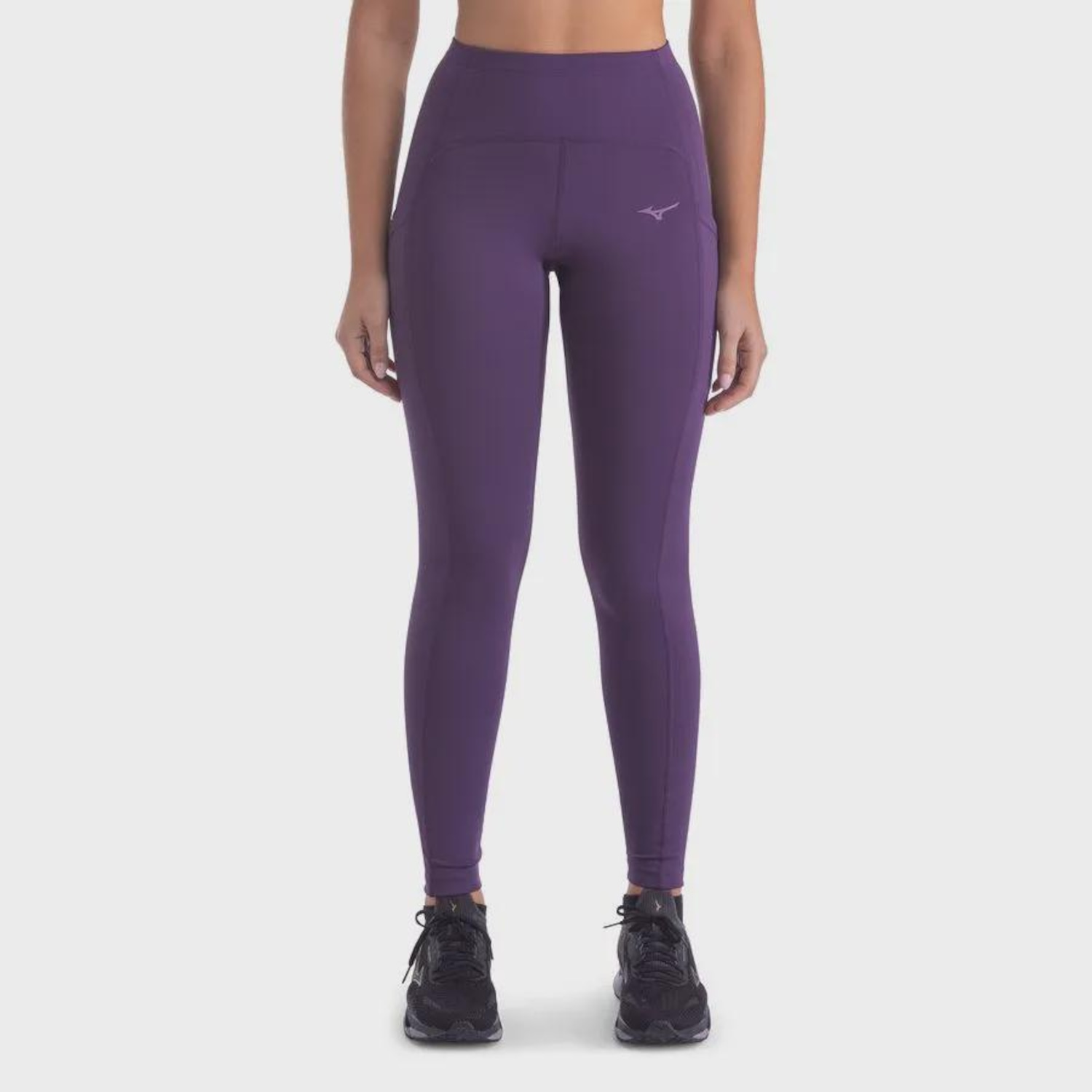 Calça Legging de Treino Mizuno Soulfit Logo Feminina - Foto 1