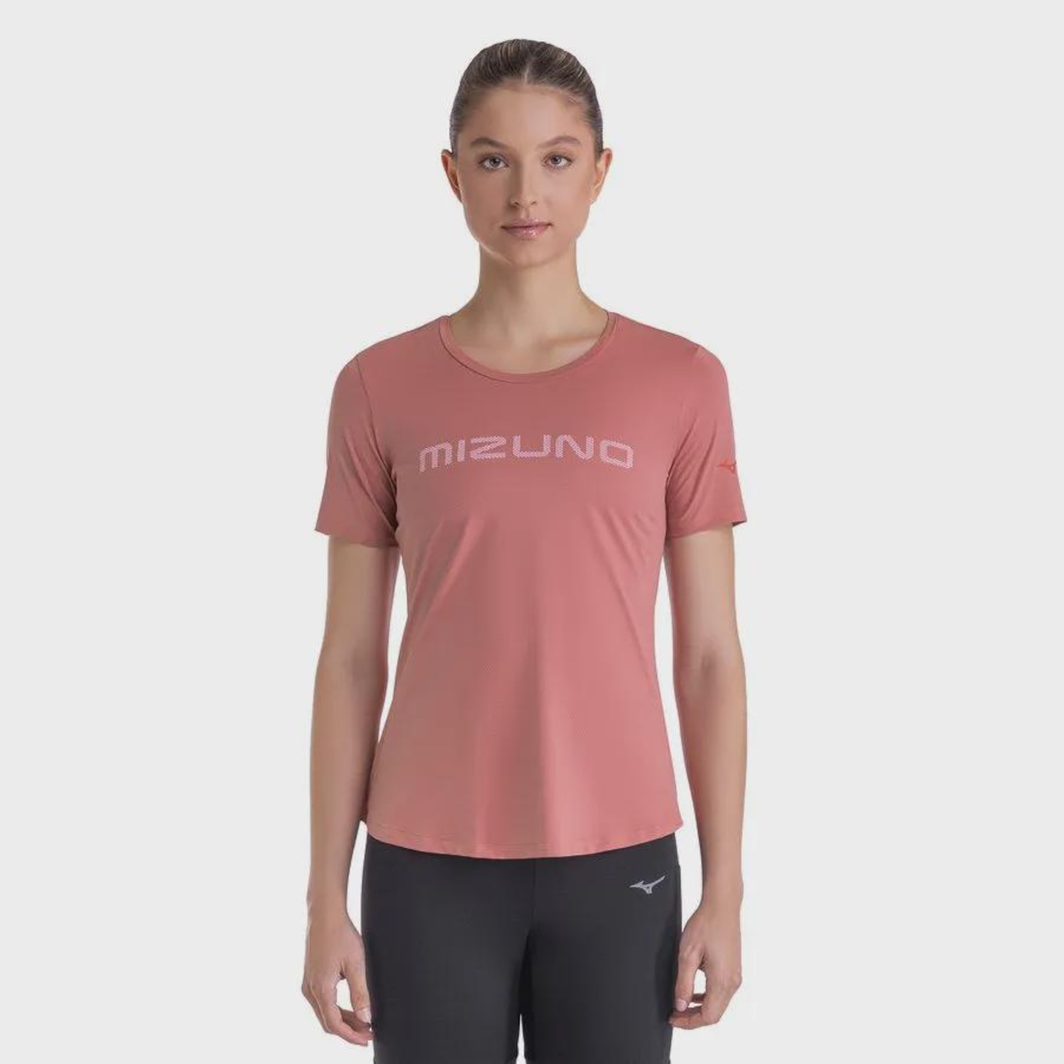 Camiseta de Corrida Mizuno Focus Stamp 2 Feminino - Foto 1
