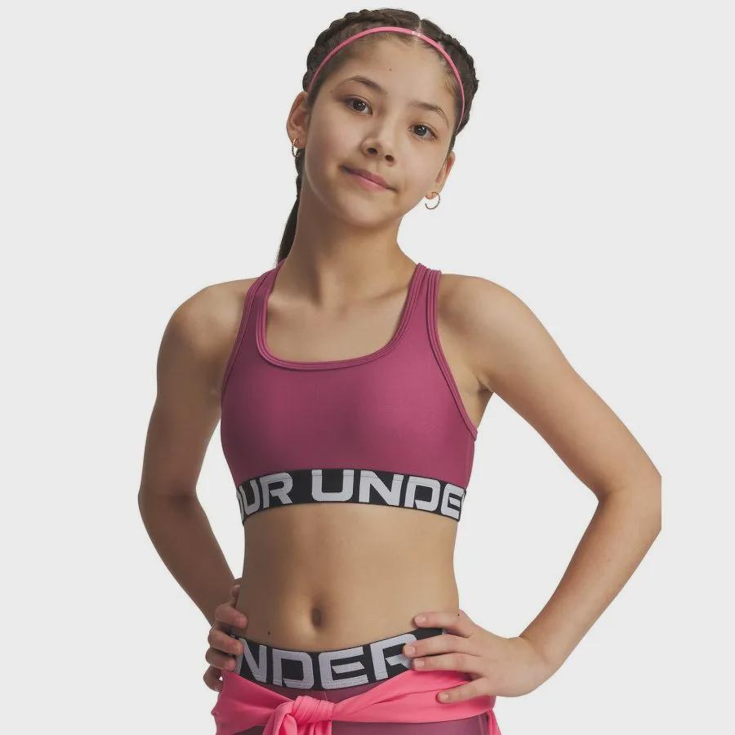 Top de Treino Under Armour Crossback Feminino - Foto 1
