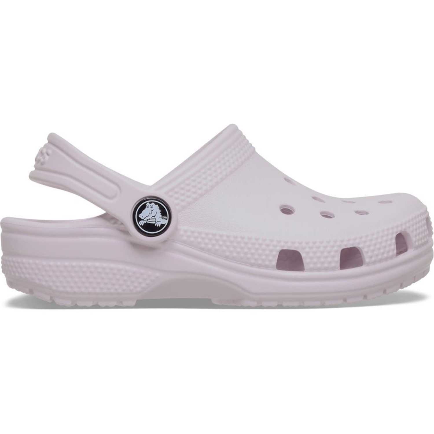 Sandália Crocs Classic Clog T Grape Ice Infantil - Foto 1