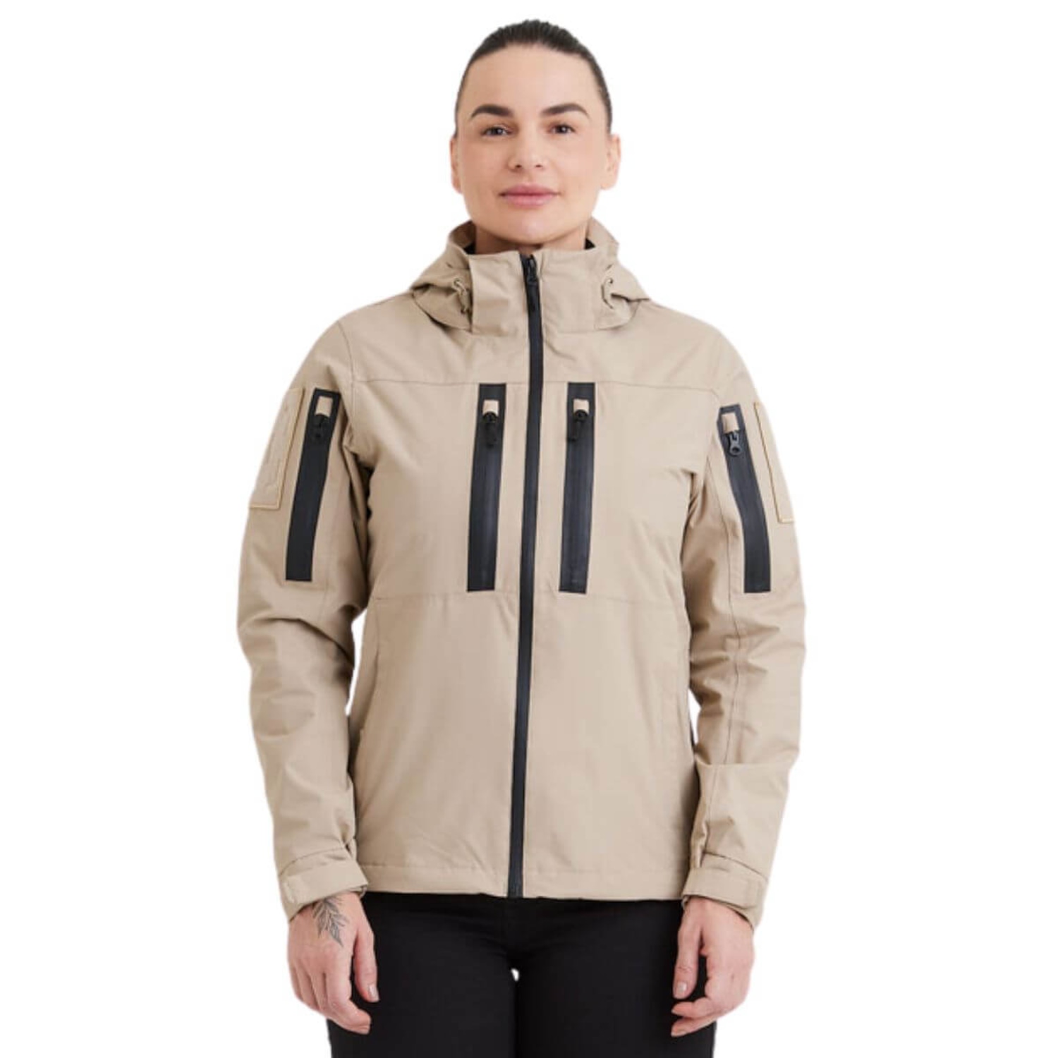 Jaqueta Tática Impermeável Feminina Rain 2.0 Invictus - Foto 1