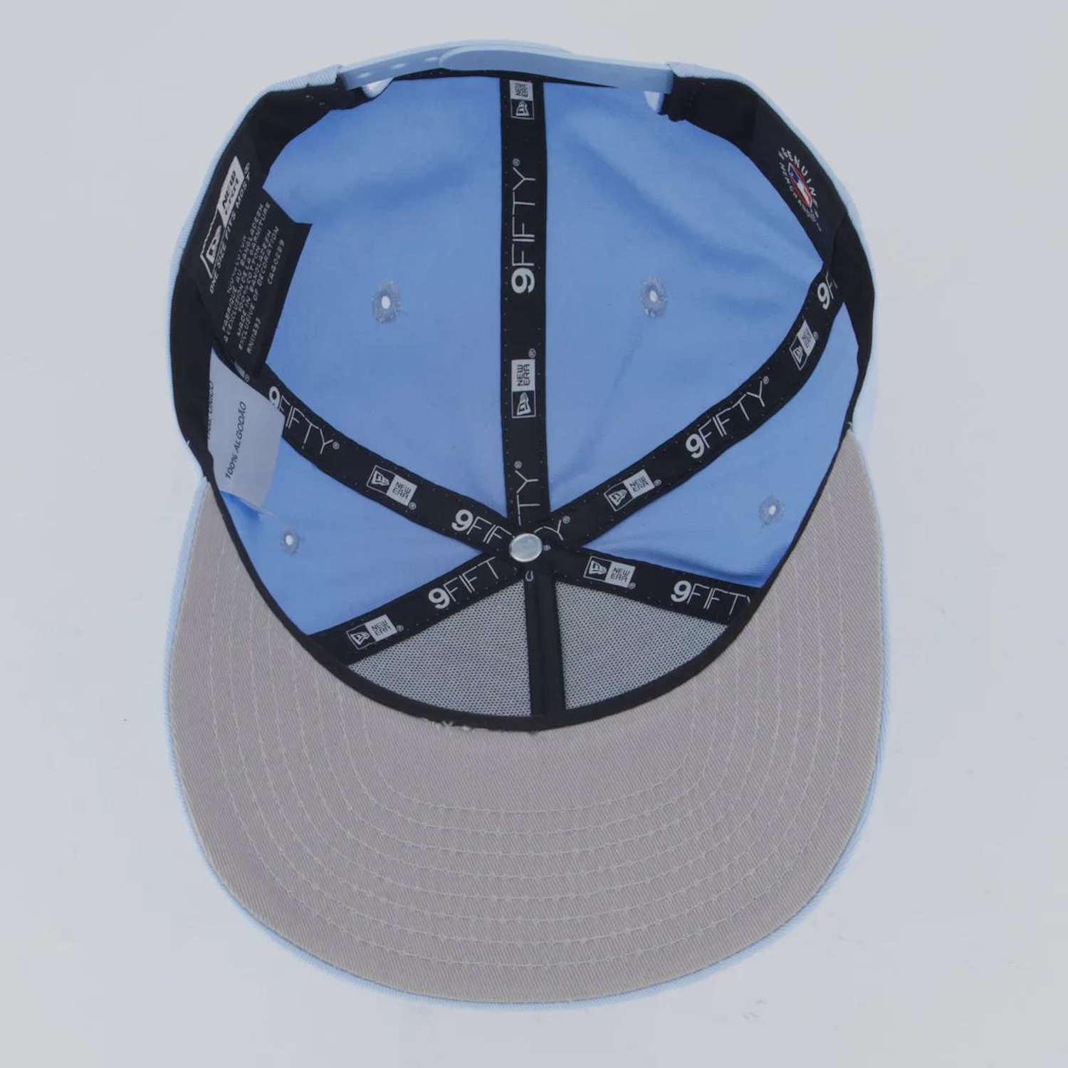 Boné Unissex New Era MLB Los Angeles Dodgers Glacial 950AF - Aba Curva - Foto 4