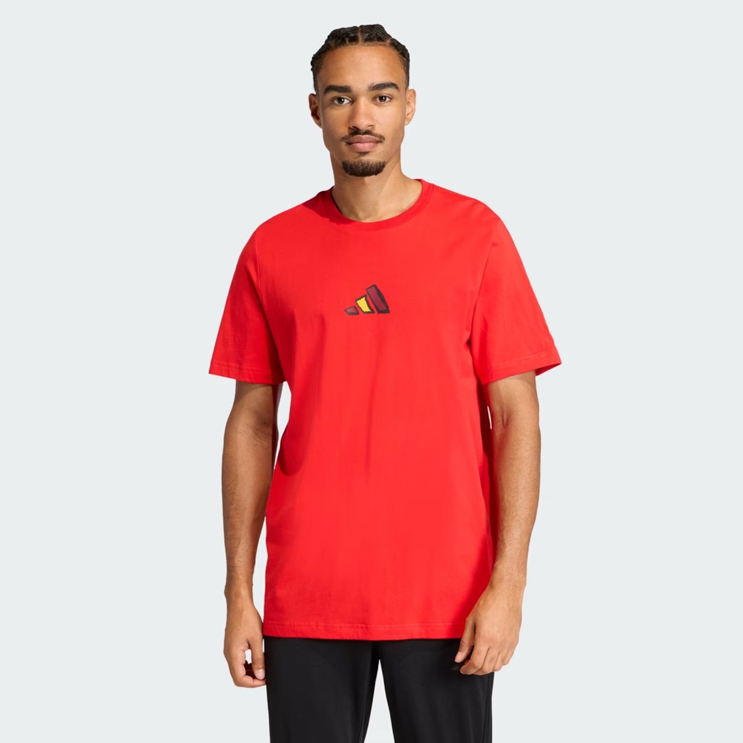 Camiseta da Espanha GR adidas - Masculina - Foto 1