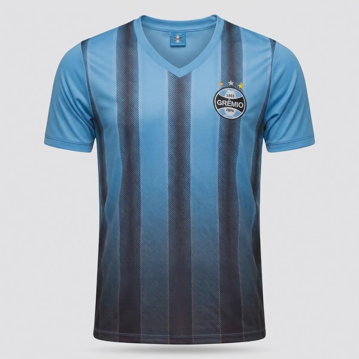 Camisa do Grêmio Esportiva Dry Listrada - Masculina - Foto 1