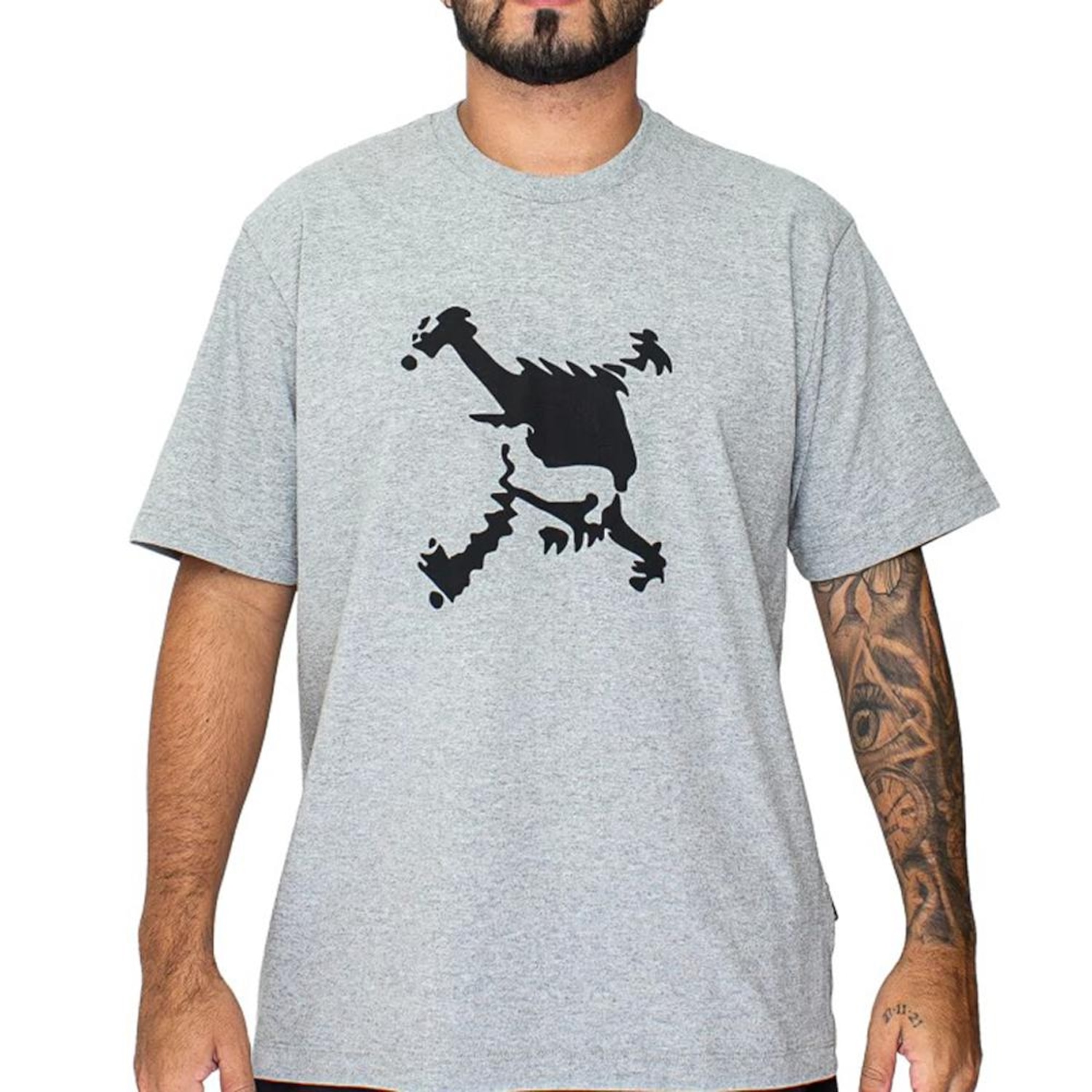 Camiseta Oakley Heritage Skull WT26 Masculina - Foto 1