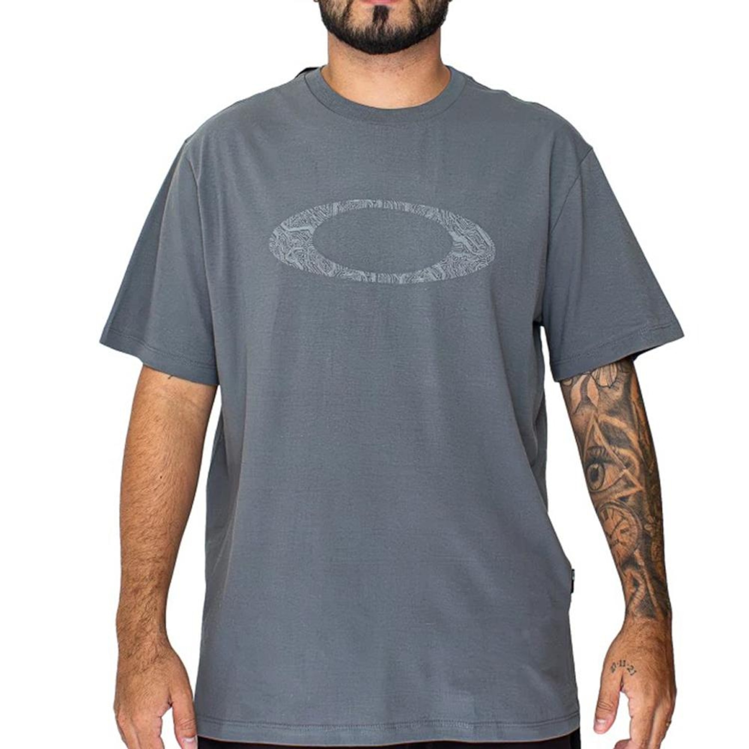 Camiseta Oakley Ellipse Motherboard WT26 Masculina - Foto 1