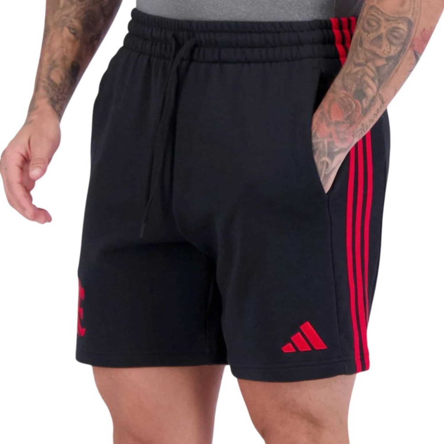 Shorts do Flamengo II 26 CRF adidas  - Masculino - Foto 3