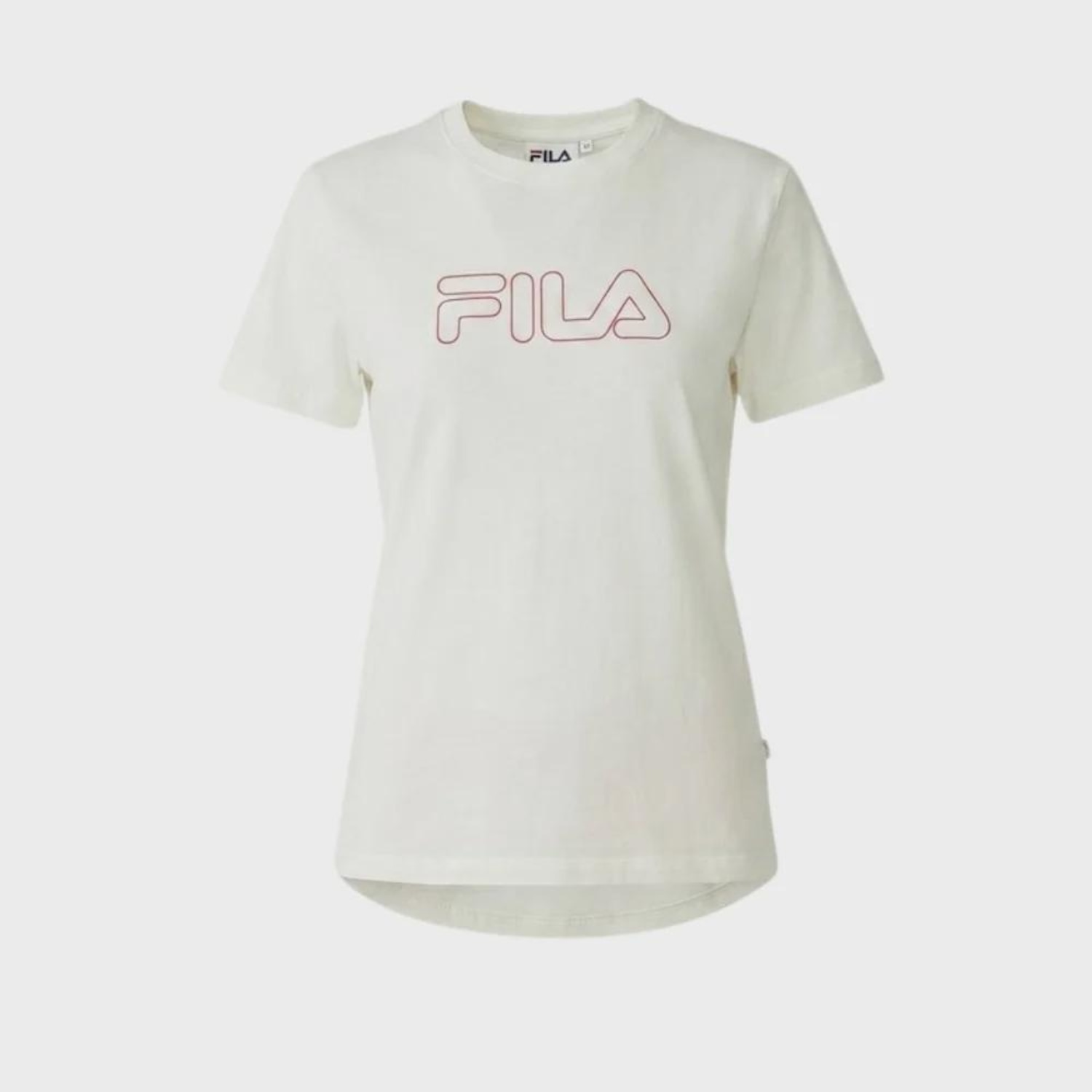 Camiseta Fila Regular Basic Outline - Feminina - Foto 1