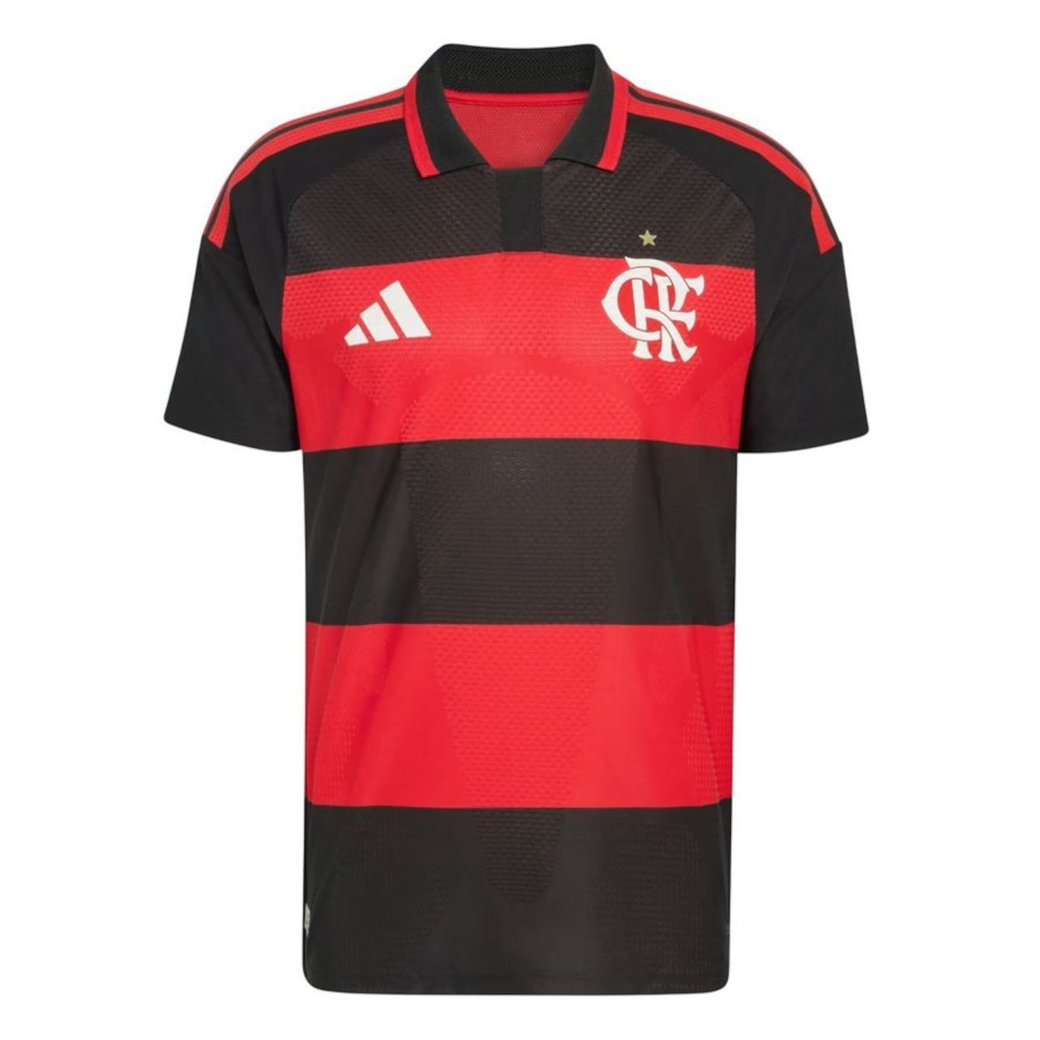 Camiseta do Flamengo Jogador I 26 adidas - Masculina - Foto 1