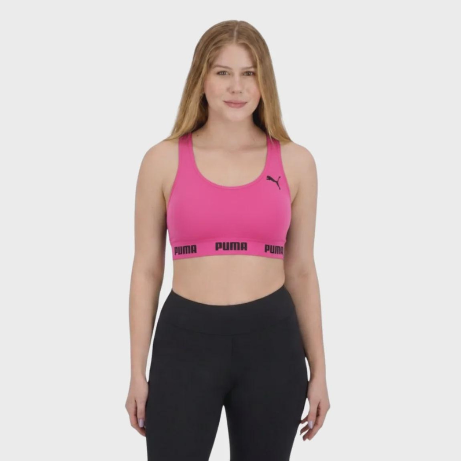 Top Puma Sem Costura - Feminino - Foto 1