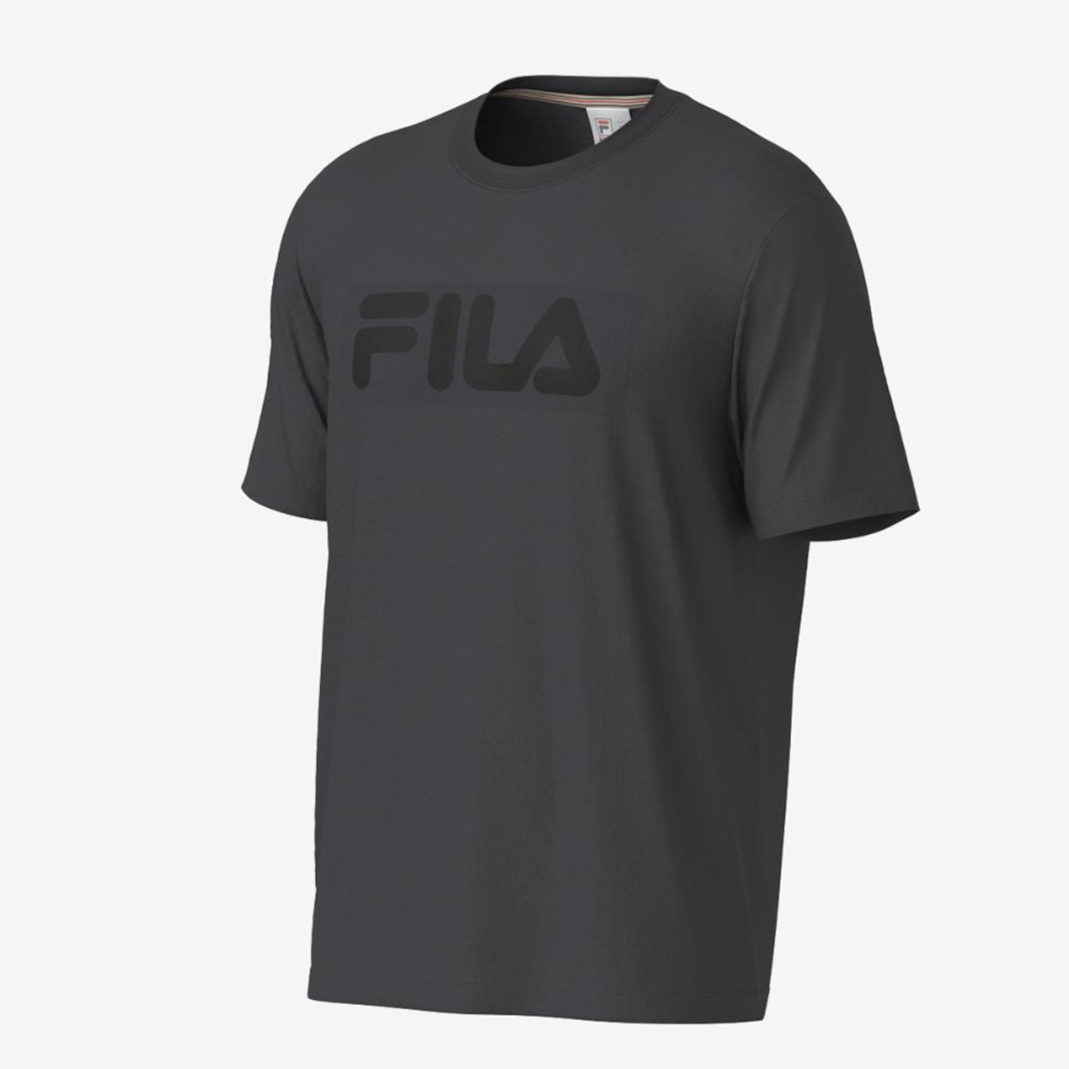 Camiseta Fila Regular Letter Premium IV Masculina - Foto 1