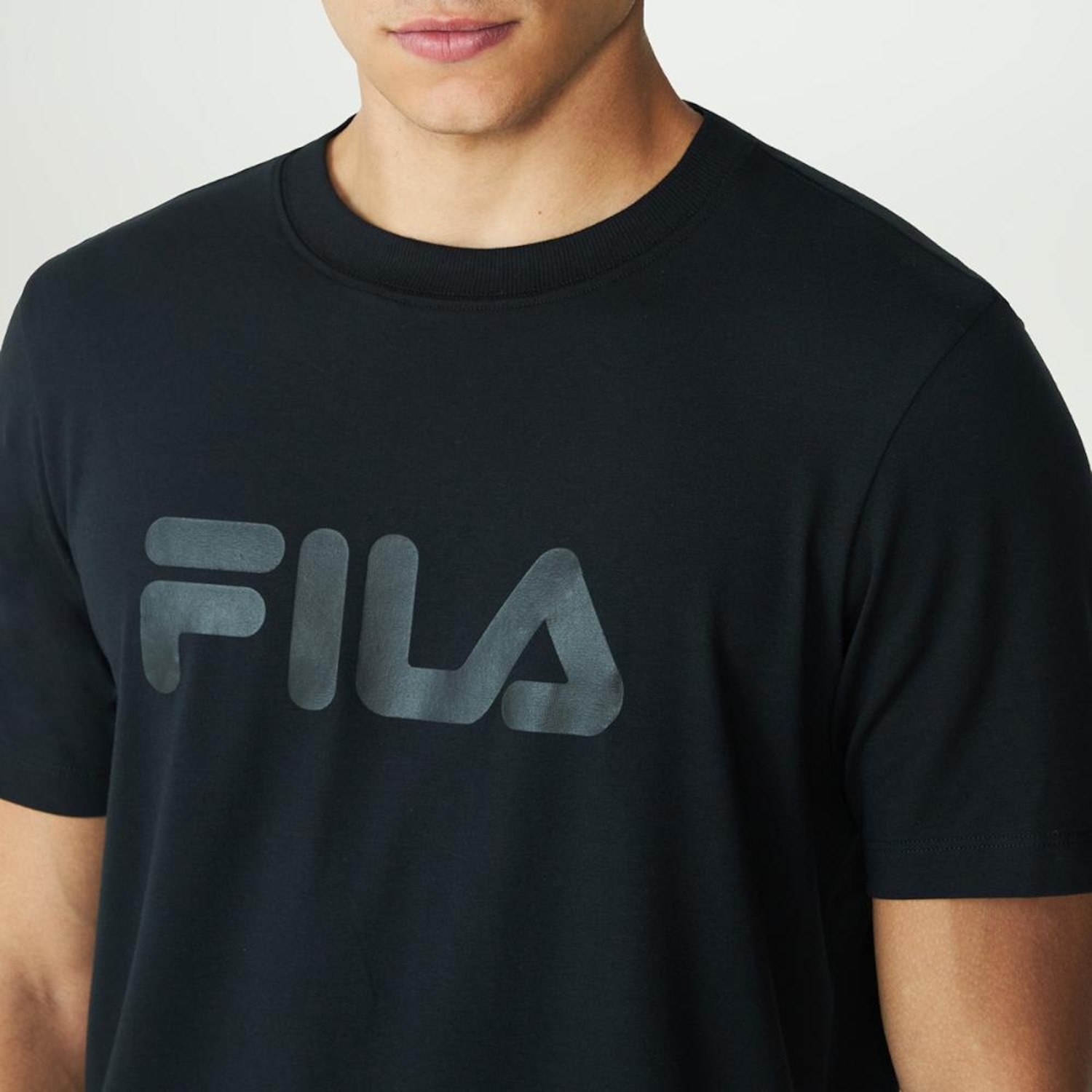 Camiseta Fila Regular Letter Premium IV Masculina - Foto 4