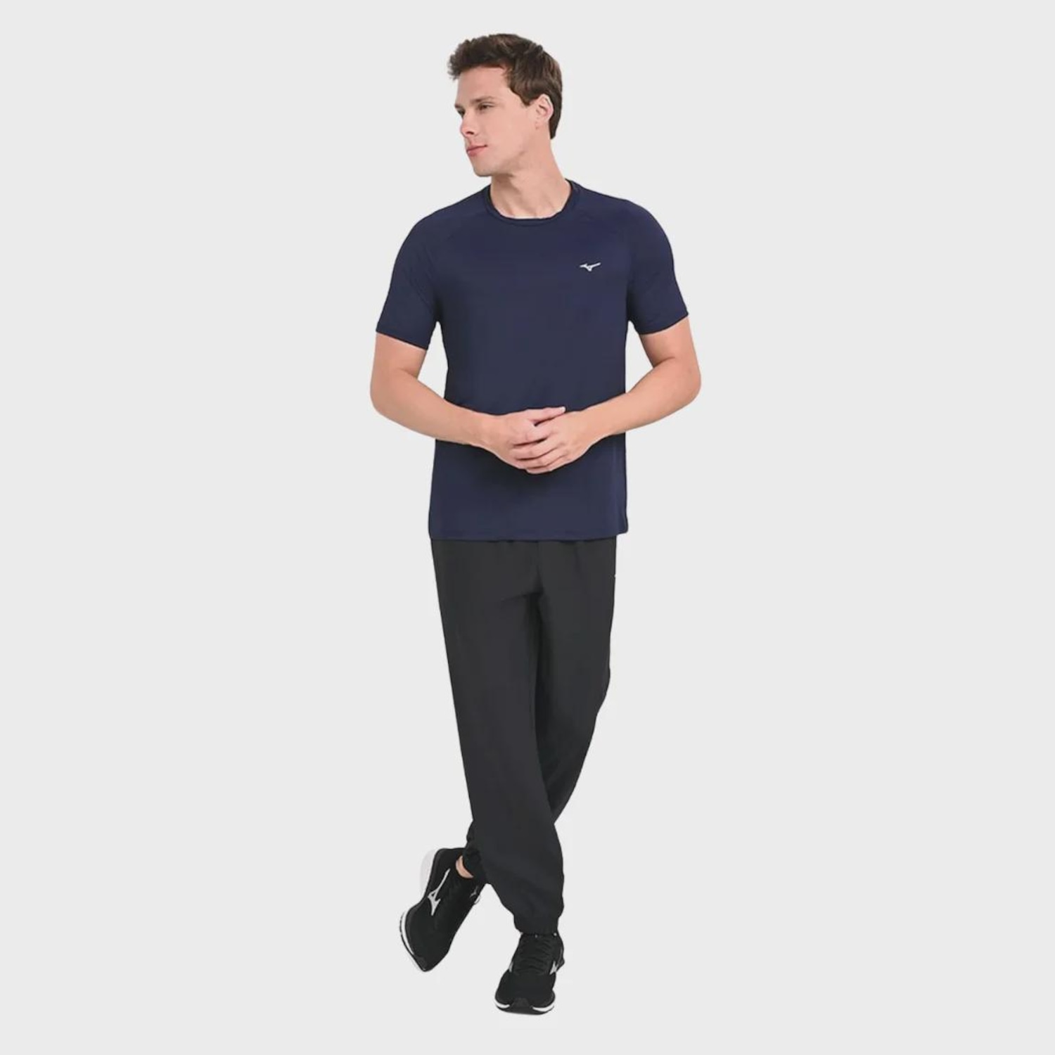 Camiseta Masculina Pro UV Running Mizuno - Foto 1
