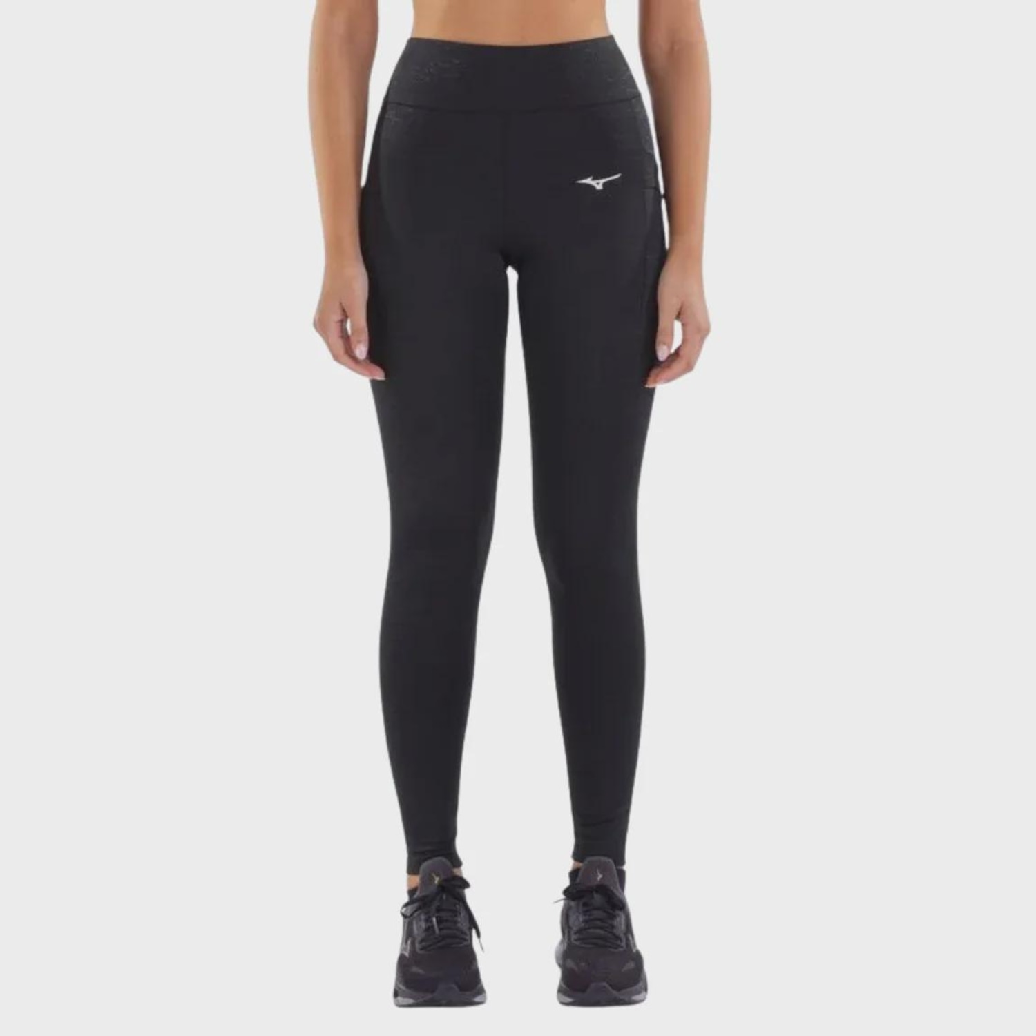 Calça Legging Mizuno Training Jacquard - Feminino - Foto 1