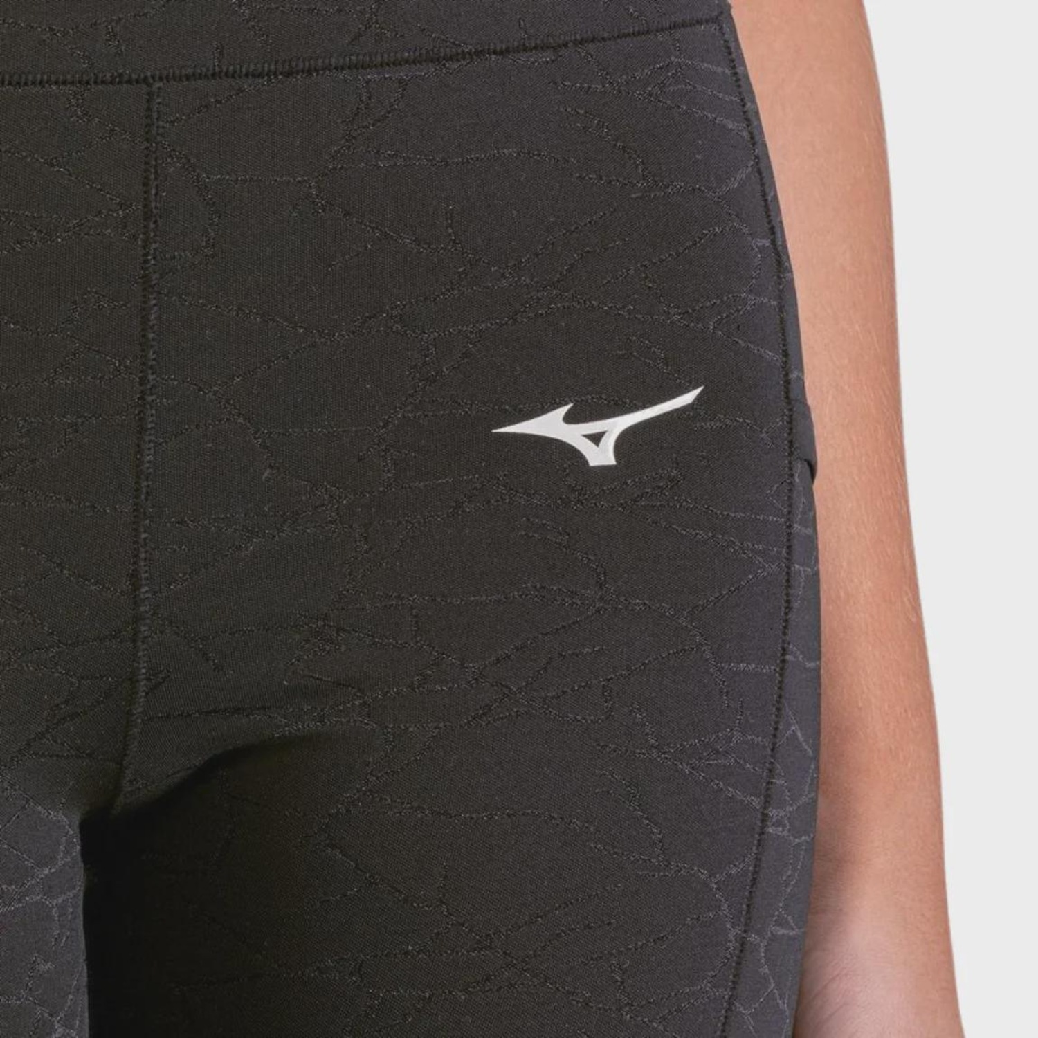 Calça Legging Mizuno Training Jacquard - Feminino - Foto 4