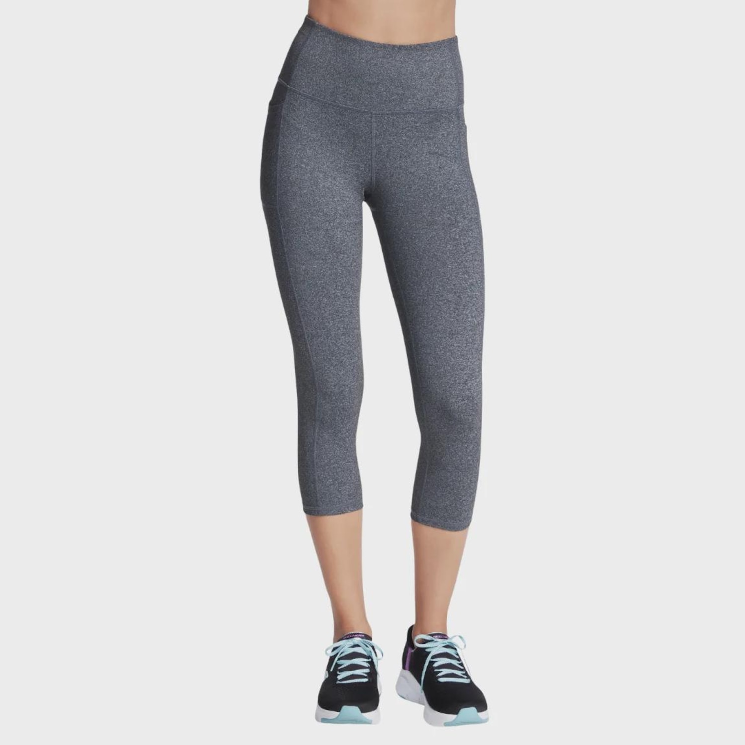 Calça Legging Skechers Gowalk Midcalf 3/4 Feminina - Foto 1