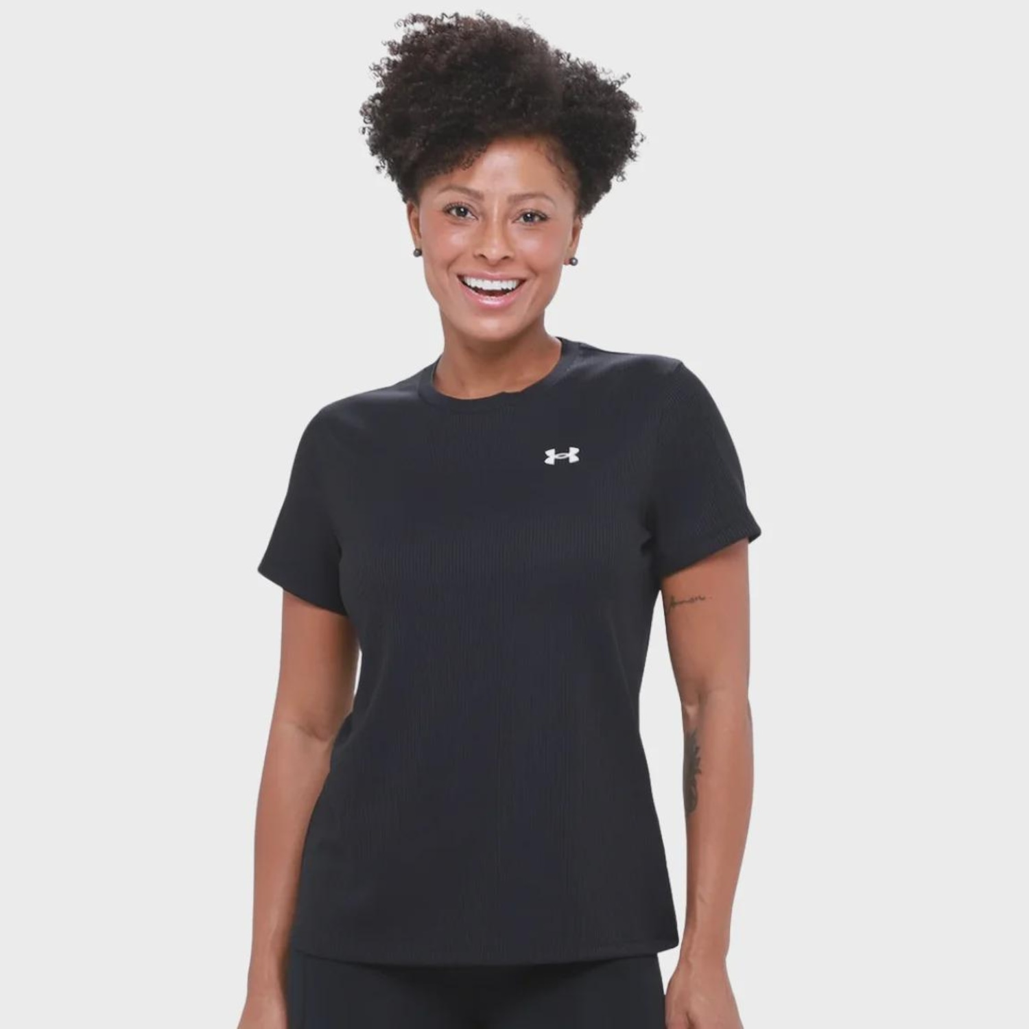 Camiseta Under Armour Tech Rib Feminina - Foto 2