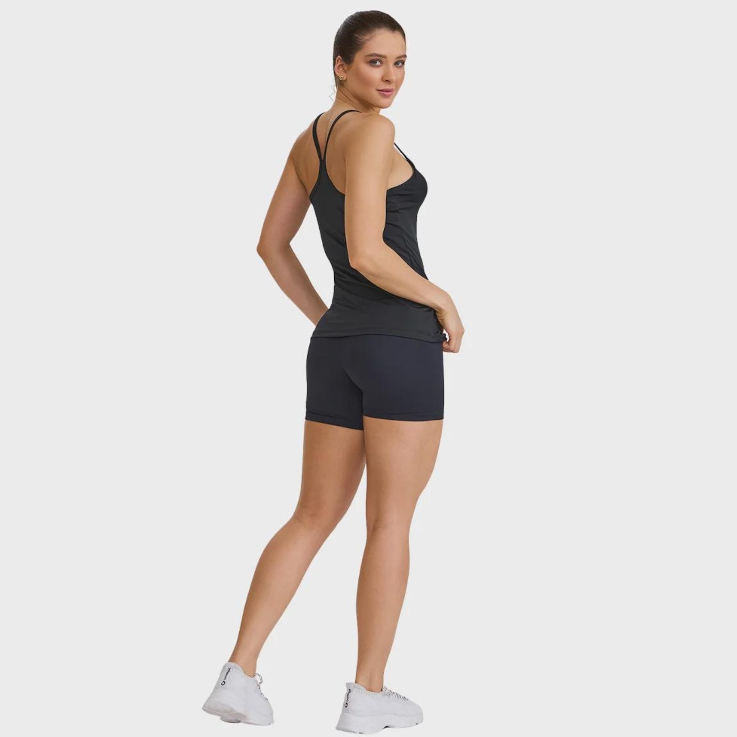 Camiseta Regata Caju Brasil Alça fina UV Dry Clássica Feminina - Foto 4