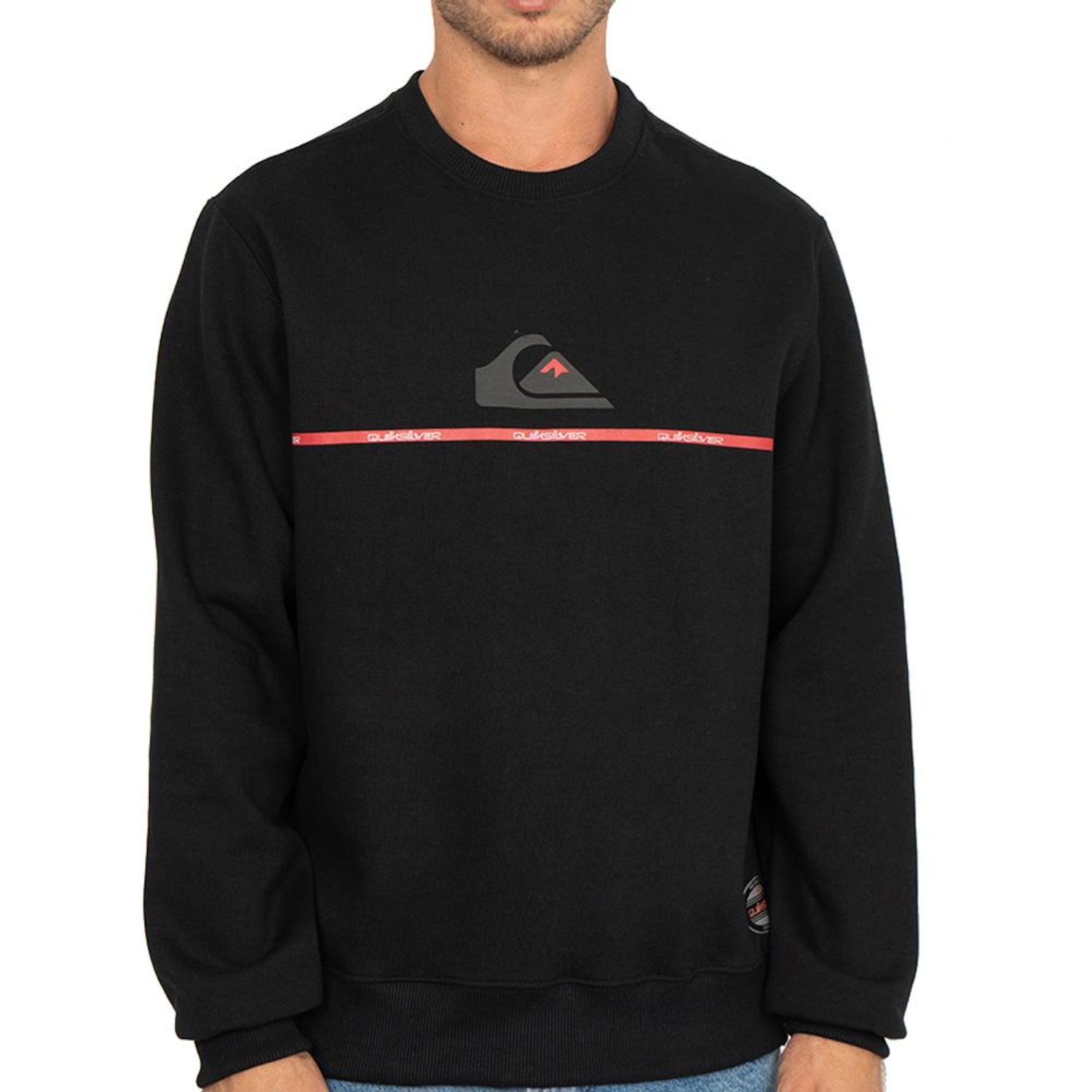 Moletom Masculino Careca In The Middle WT26 Quiksilver - Foto 1
