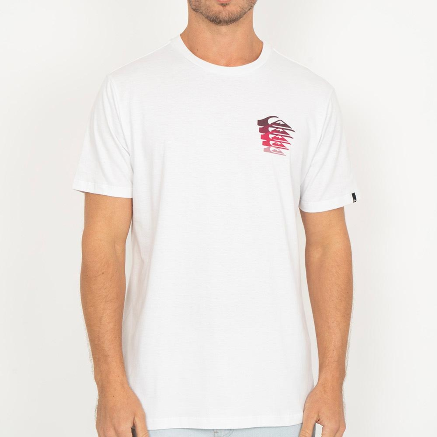 Camiseta Quiksilver Vertical Logo WT26 - Masculina - Foto 1