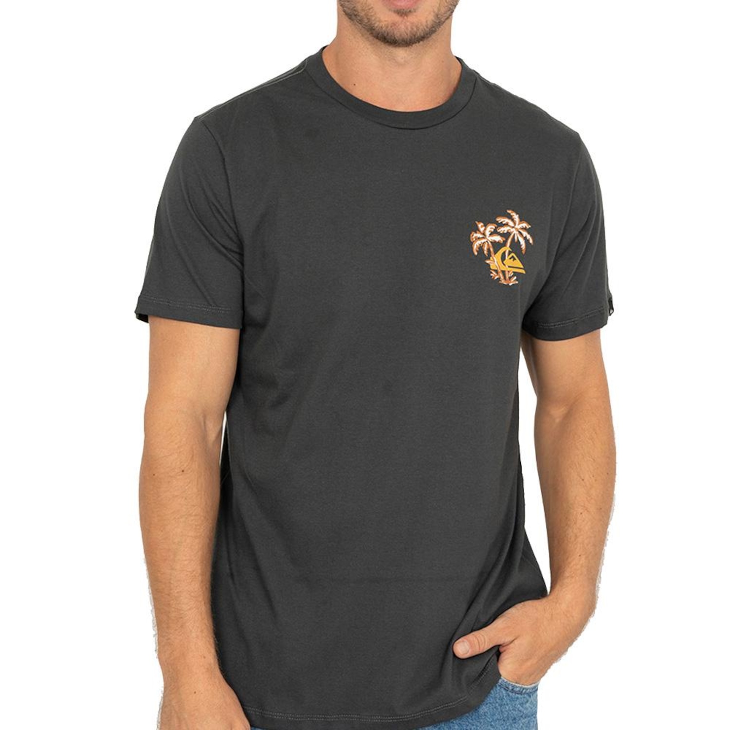 Camiseta Quiksilver Learning From Nature W26 - Masculina - Foto 1
